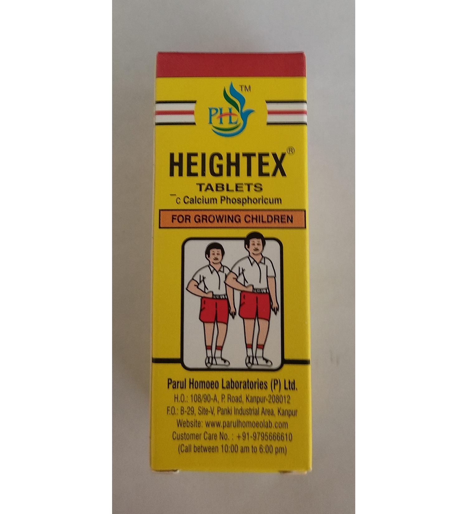 Heightex 25gm Tablets: Calcium Phosphoricum Homeopathic Medicine for Growing Children - Buy Online on GoSupps.com