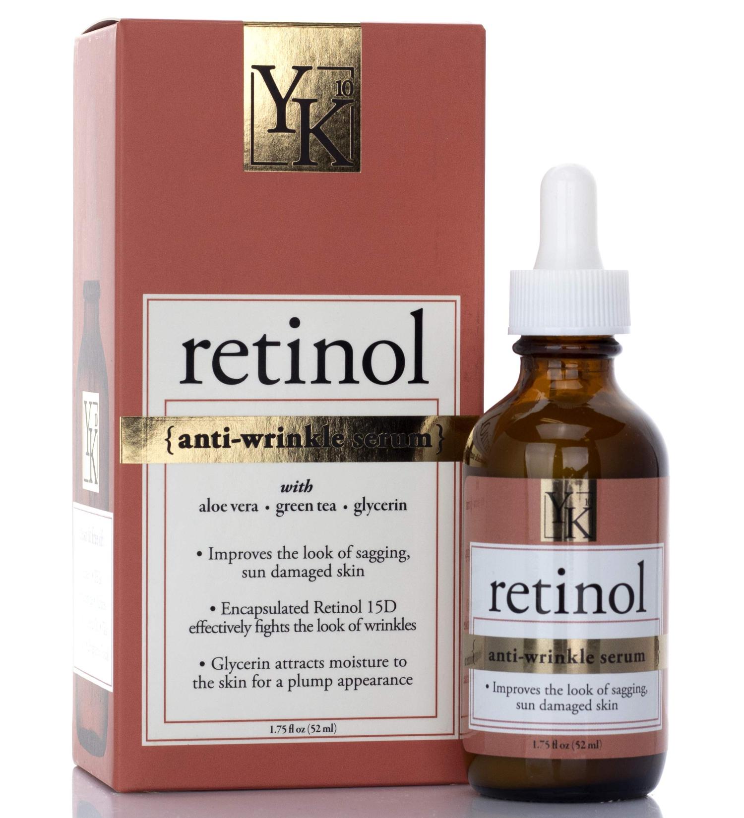 Yuk Retinol Serum - Powerful Anti-Aging Formula for Smooth and Youthful Skin - Buy Online on GoSupps.com