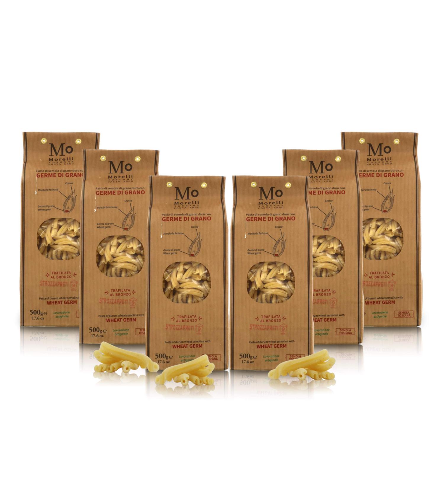  Ferrari Arrighetti Srl Morelli 1860 Srl Pastificio tarwekiem 6 packages per 500 g - Buy Online on GoSupps.com