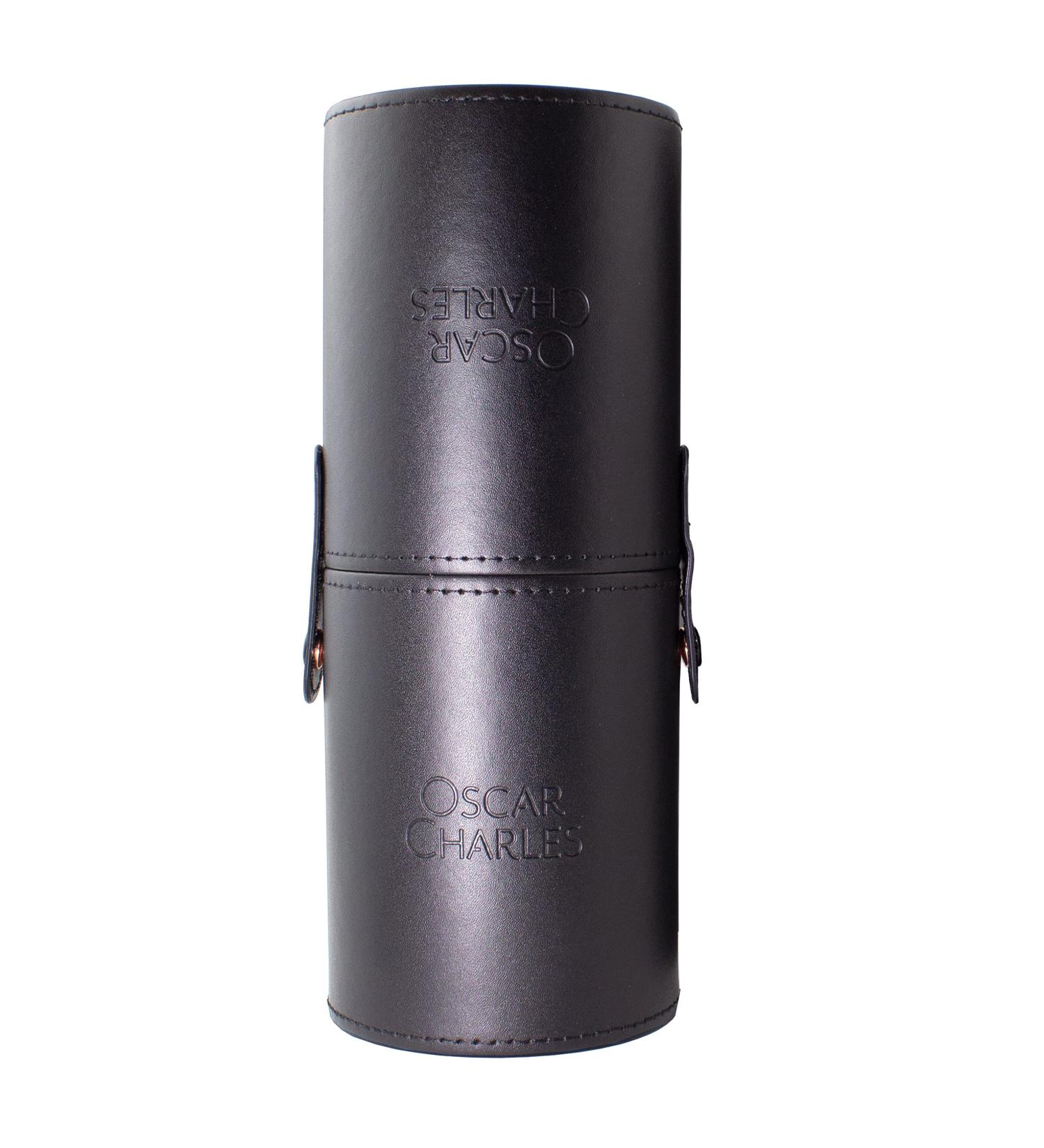 Oscar Charles Makeup Brush Holder | PU Leather Travel Case for Makeup Brushes | Stylish & Durable Storage Solution - Buy Online on GoSupps.com