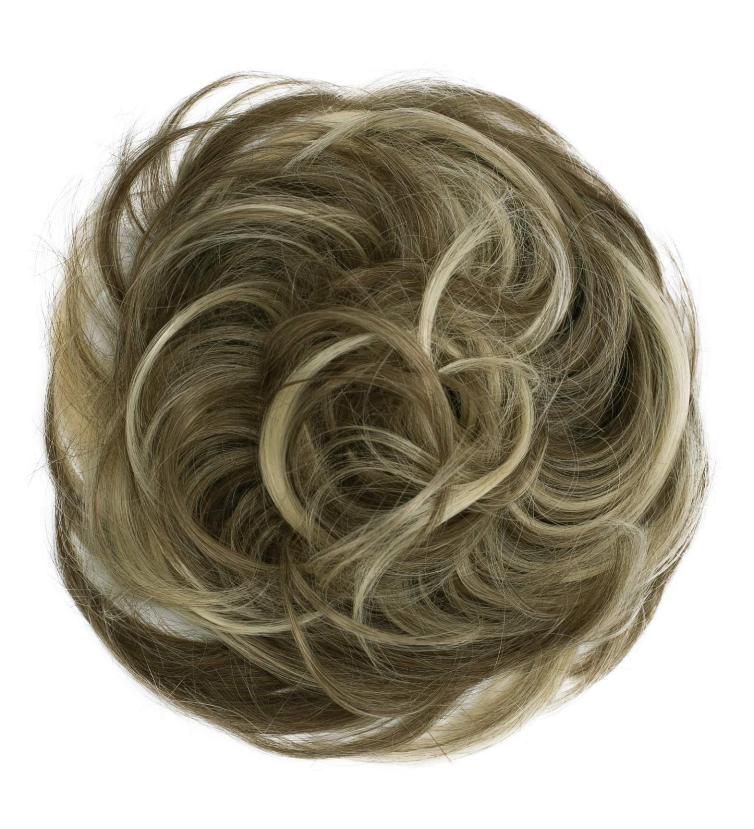 CAISHA by PRETTYSHOP Synthetic Hair Scrunchie Updo | Brown Blond Mix | Slightly Wavy | G38B #12H88 - Buy Online on GoSupps.com