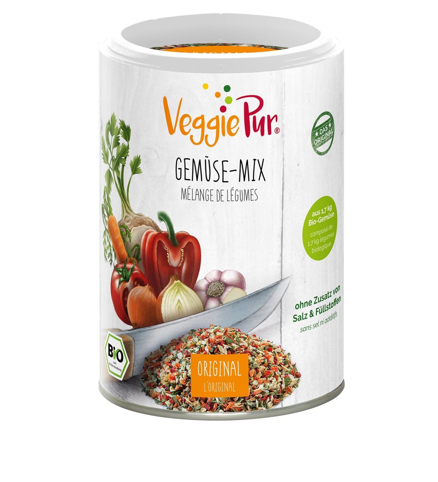 Buy Veggie Pur Organic Vegetable Mix - 3 x 130g | Healthy & Natural International Shipping - Buy Online on GoSupps.com