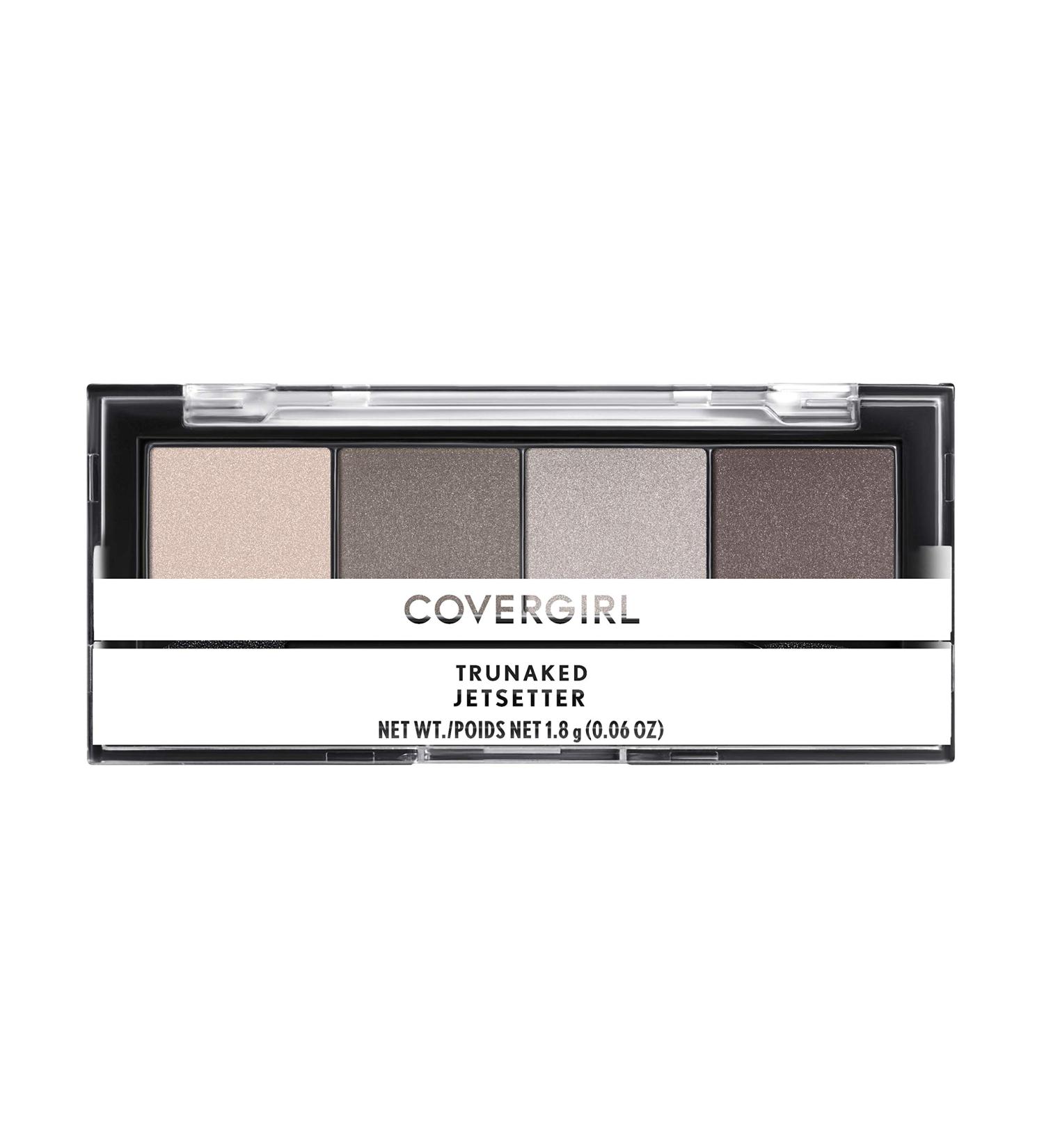 COVERGIRL Trunaked Quad Eyeshadow Palette Jetsetter 0.06 oz - Long-Lasting Eye Makeup - Buy Online on GoSupps.com