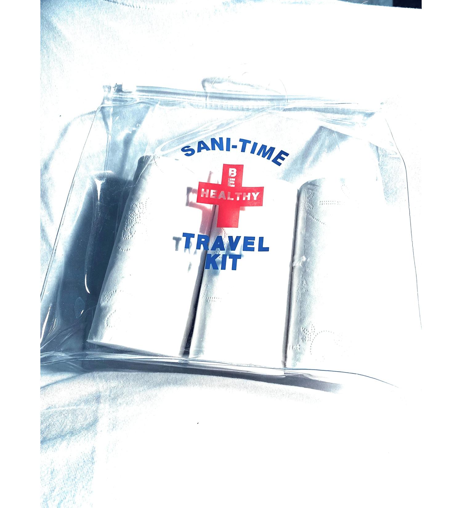 Sani-time Toilet Paper kit for Travel - Buy Online on GoSupps.com