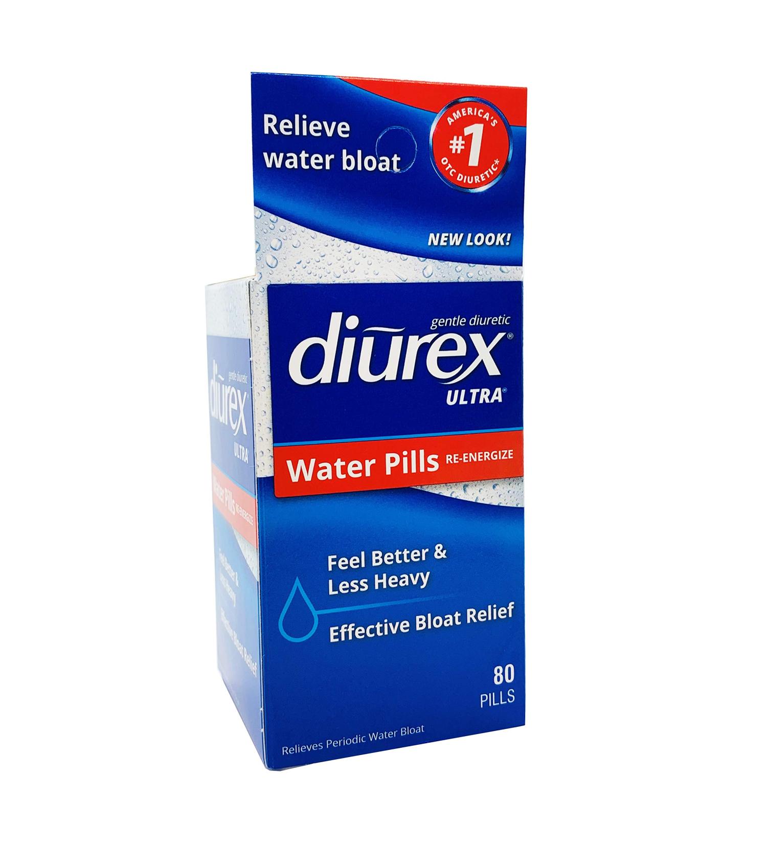 Diurex Ultra Re-Energizing Water Pills - 80 Count | Relief & Wellness - Buy Online on GoSupps.com