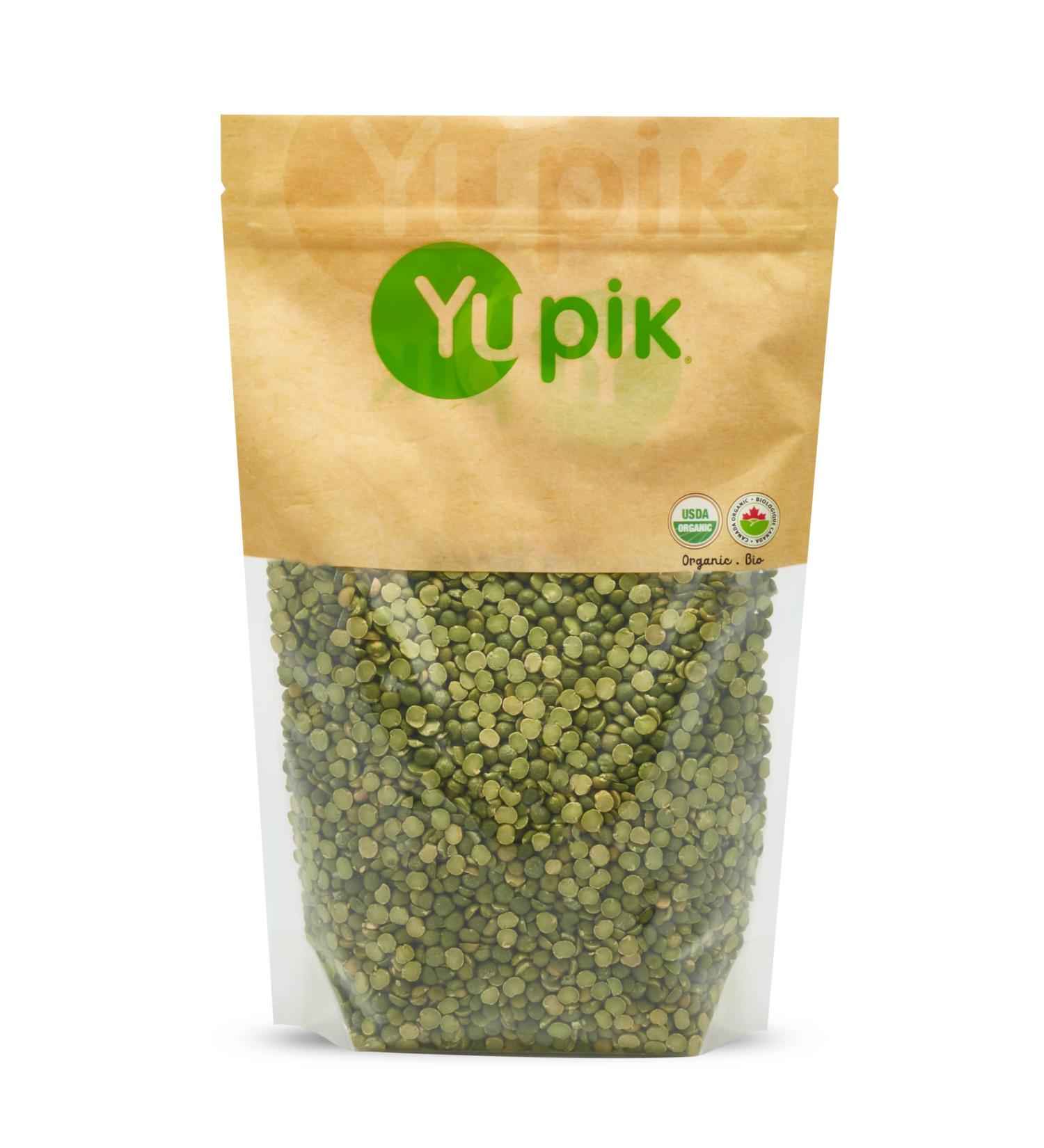 Yupik Yupik Organic Green Peas (Split) 1Kg 1 kg (Pack of 1) - Buy Online on GoSupps.com