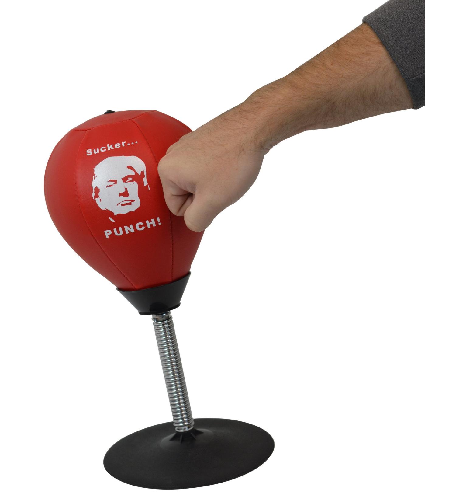 Donald Trump Desktop Punching Bag - Stress Relief Boxing Novelty Gift - Buy Online on GoSupps.com