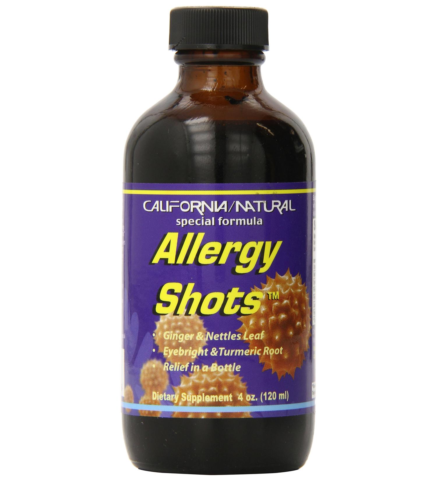 California Natural Allergy Shots Supplement 4oz - Pack of 1 - Buy Online on GoSupps.com