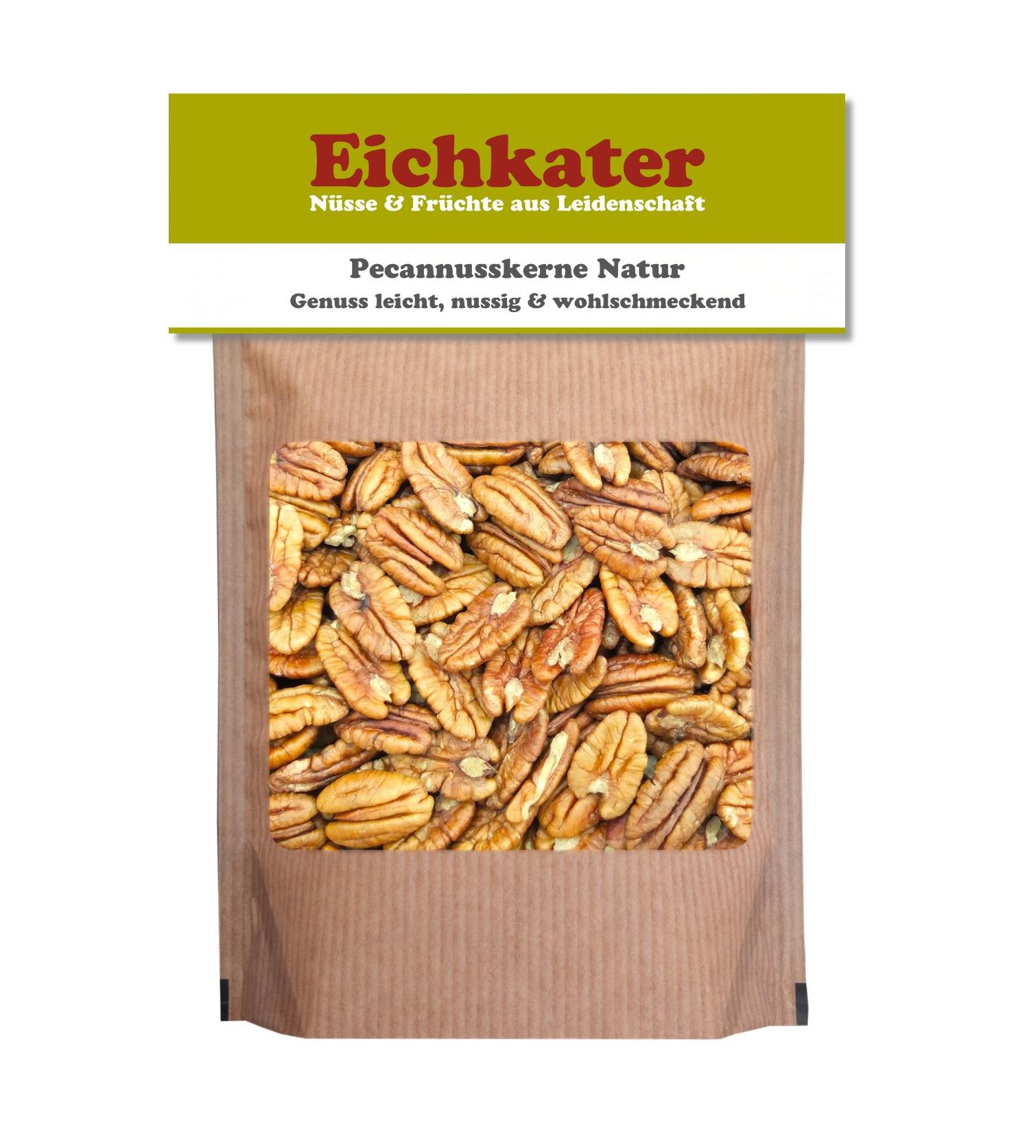 Eichkater Halved Pecans Without Shell - 4x750g Pack | Natural & Fresh - International Shipping Available - Buy Online on GoSupps.com