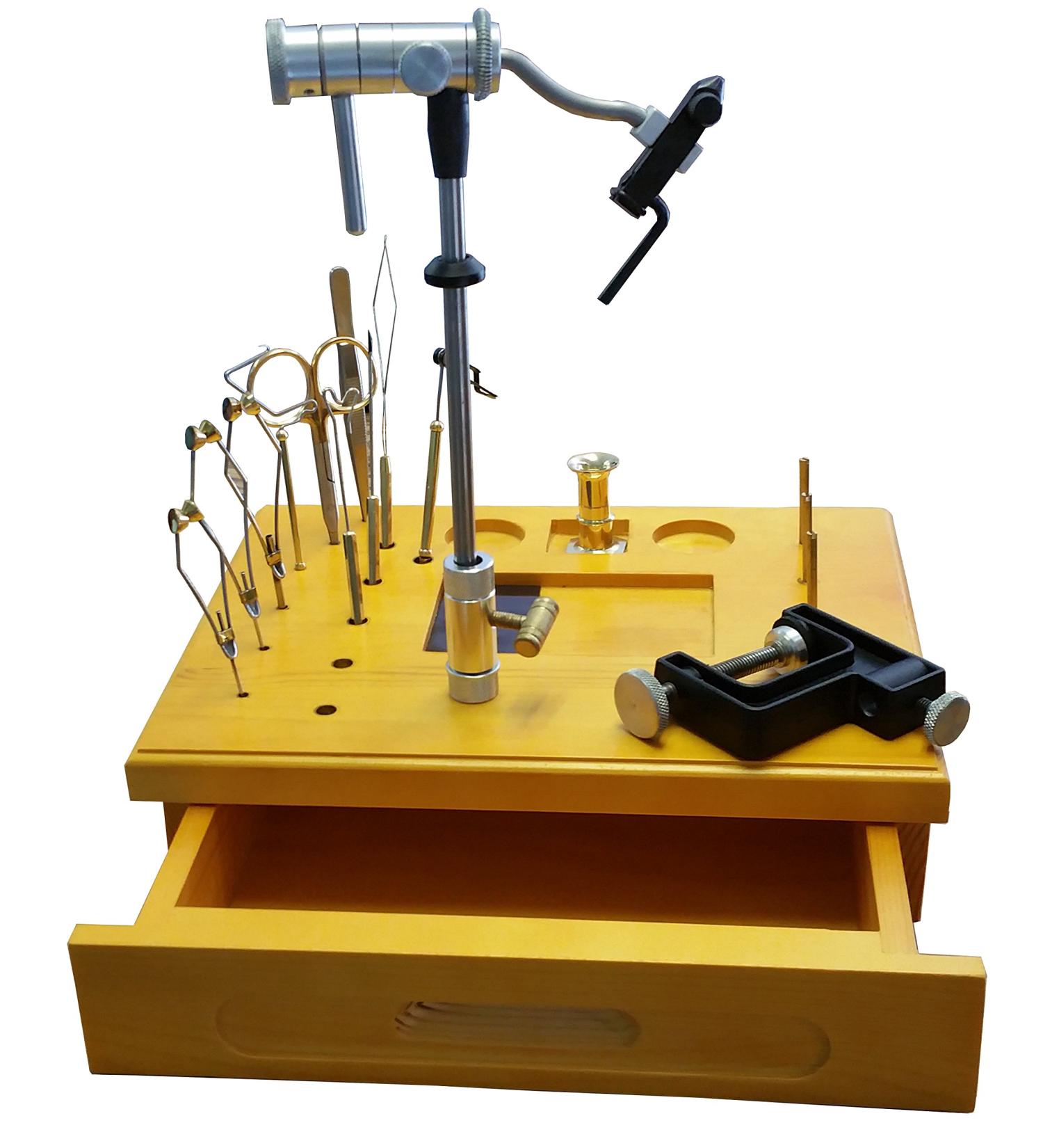 Wooden Fly Tying Kit Ez Vise (Z791B)