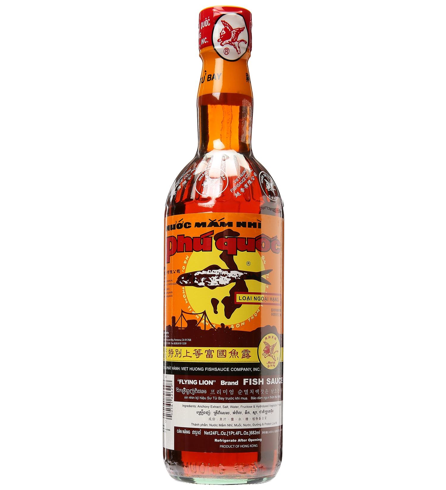 Flying Lion Vietnamese Fish Sauce - 24 oz Bottle - Buy Online on GoSupps.com