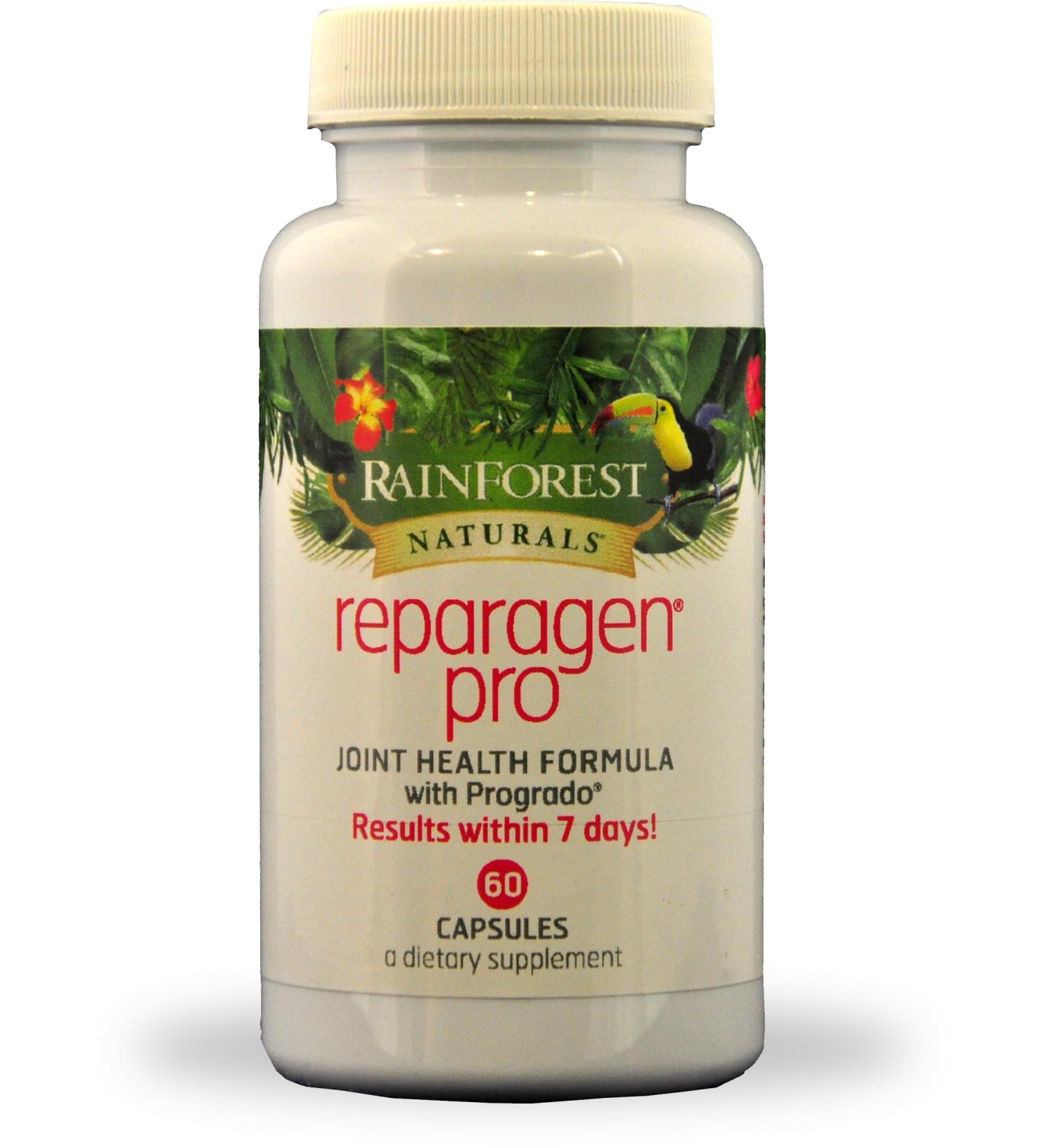 Rep aragen Pro by Rainforest Nutritionals Inc. | Fast-Acting All Natural Joint Health Supplement - 60 Capsules - Buy Online on GoSupps.com