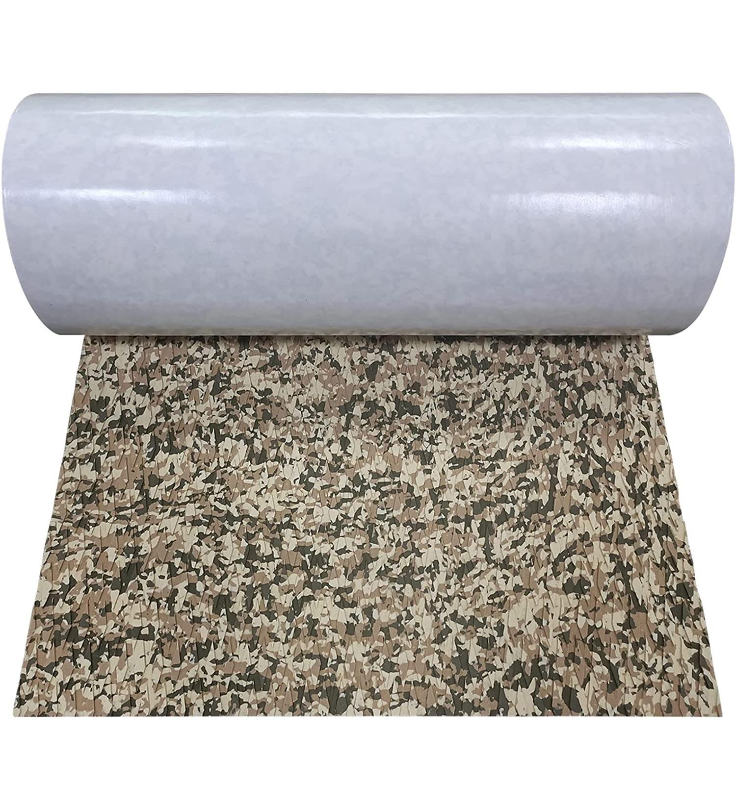 EVA Foam Boat Decking Camo Marine Flooring - Non-Slip Self-Adhesive Pad for Boat, Kayak, Yacht, Jet Ski, RV, Fishing, Surfboard, Golf Cart - Camouflage Desert Design - 94.5 x 23.62 - 1 Pc - Buy Online on GoSupps.com