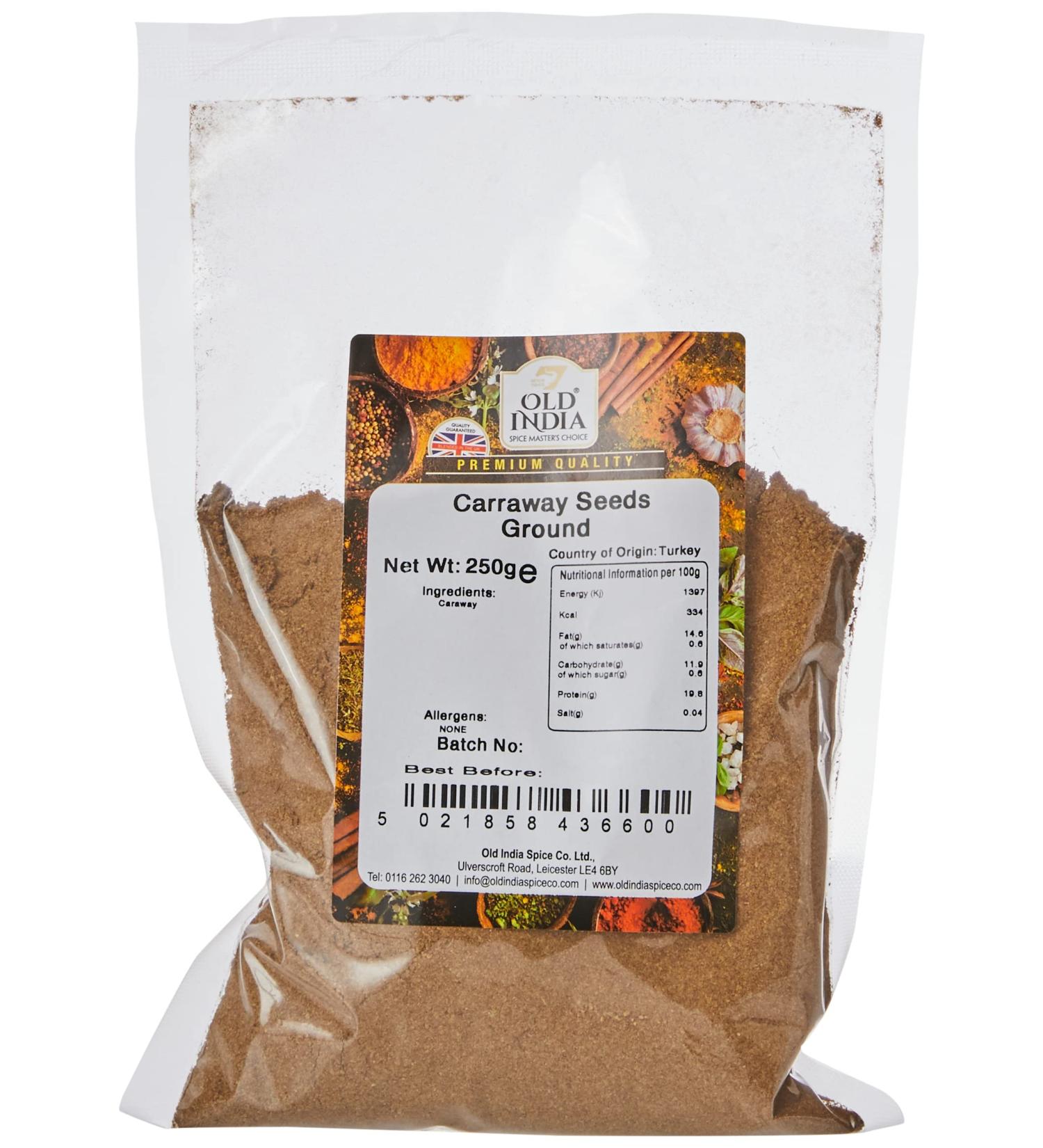 Old India Carraway Seeds Ground 250g - Authentic Indian Spice Blend - Buy Online on GoSupps.com