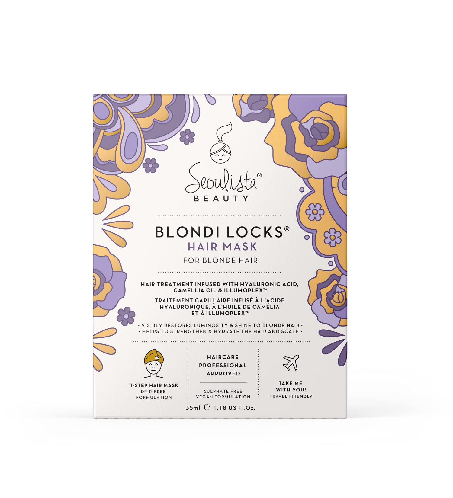 Blondi Locks Hair Mask | Restore Luminosity & Shine to Blonde Hair | Deep Hydration & Strengthen | Beige - Buy Online on GoSupps.com