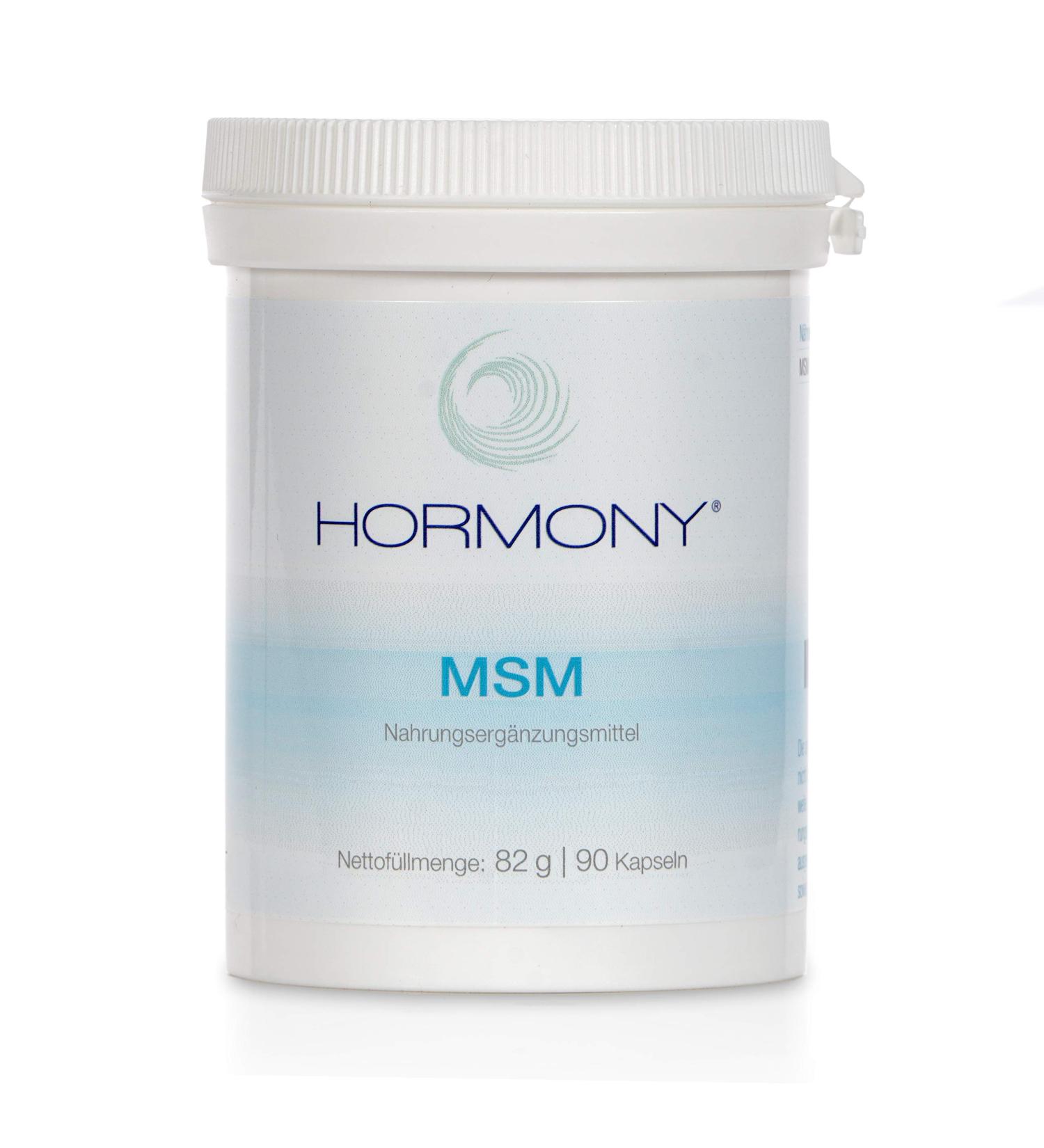 Hormony MSM - Organic Sulfur Supplement | 90 Capsules for Natural Joint & Skin Support - Shop Internationally - Buy Online on GoSupps.com