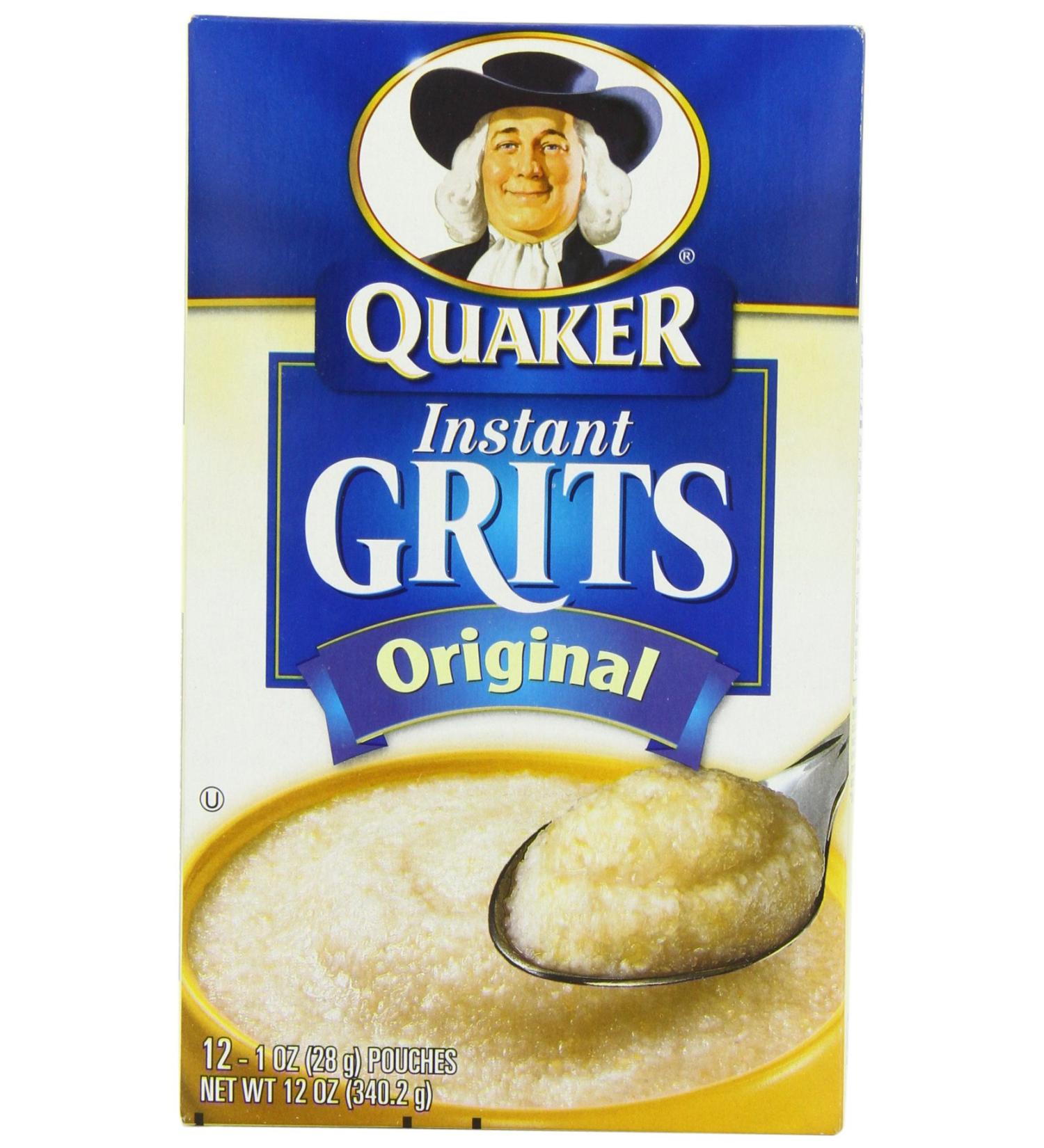 Quaker Instant Grits 340g x 2 - Quick & Delicious Breakfast Option - Buy Online on GoSupps.com