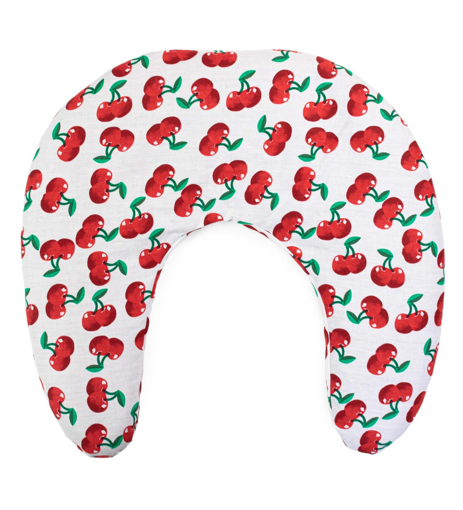 Cherry Stone Neck Pillow 30x33 - Heat Pad Cherry-White | Perfect Neck Support & Comfort - Buy Online on GoSupps.com