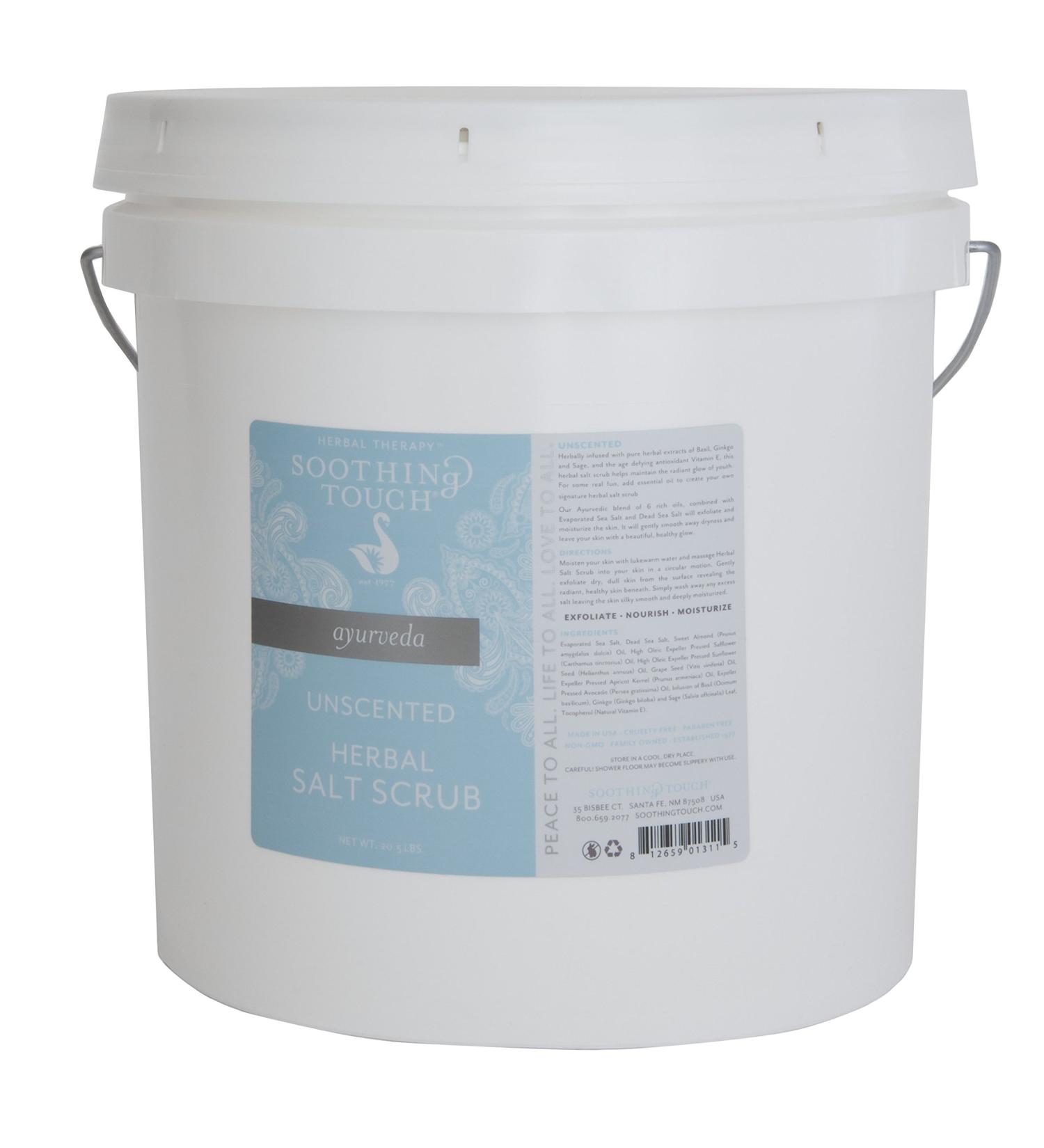 Soothing Touch Salt Scrub Unscented 20 Pound 20 Ounce