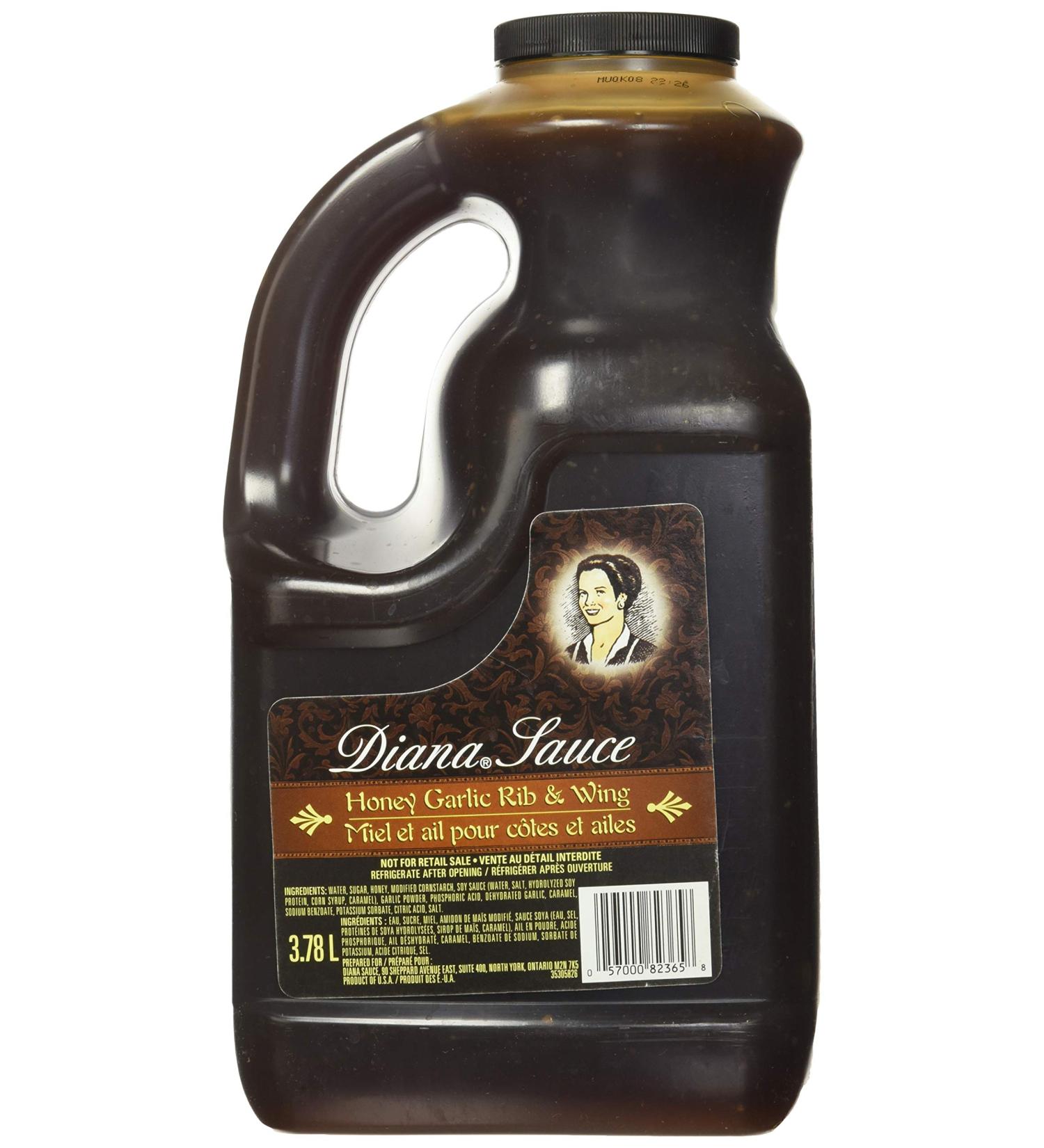Diana Honey Garlic Rib & Wing Barbecue Sauce 7.56L (2 Jugs) Garlic 3.78 l (Pack of 2) - Buy Online on GoSupps.com