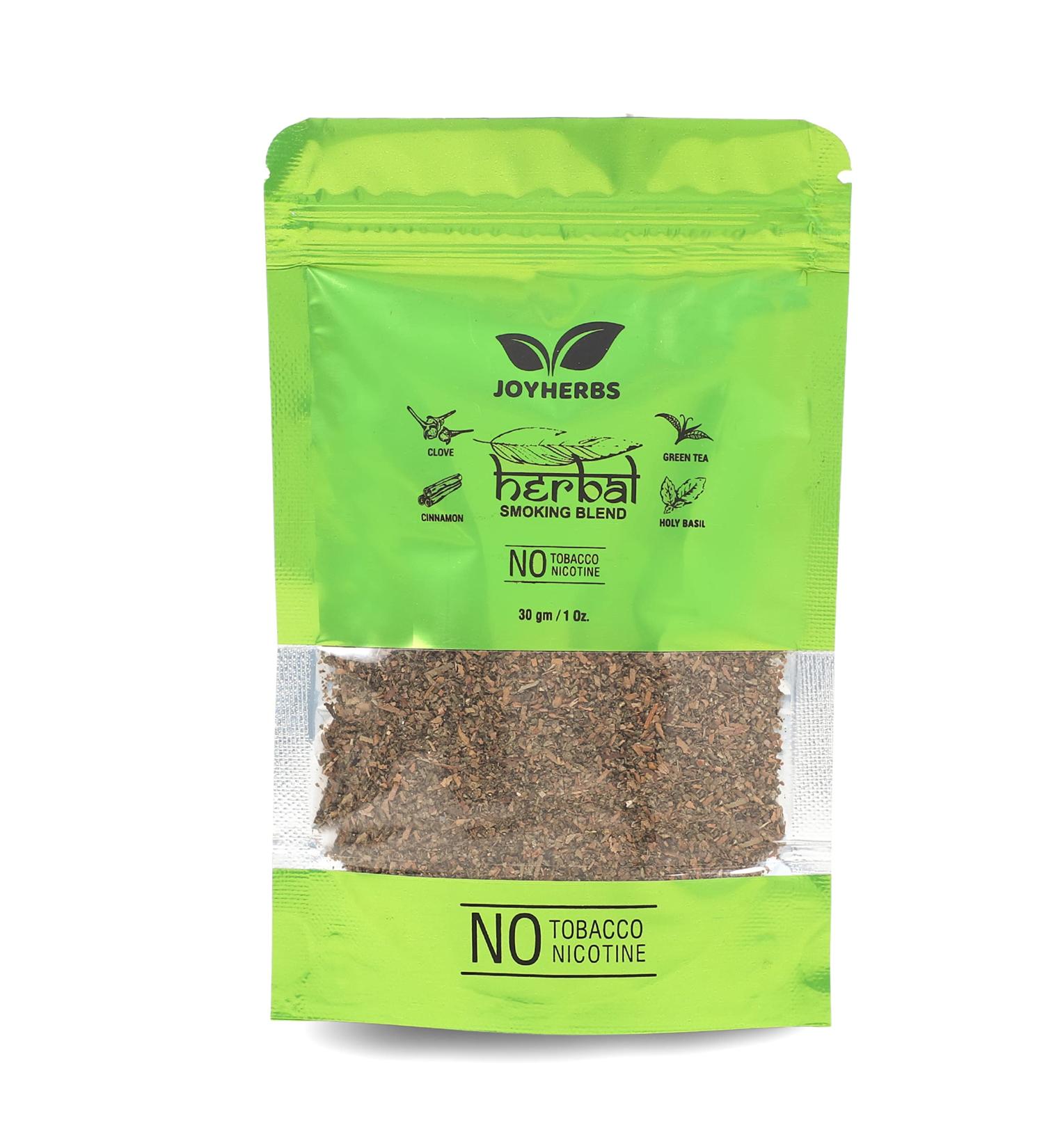 JOYHERBS 100% Natural Herbal Smoking Blend - 1 oz/30g Smokable Herbs - Buy Online on GoSupps.com