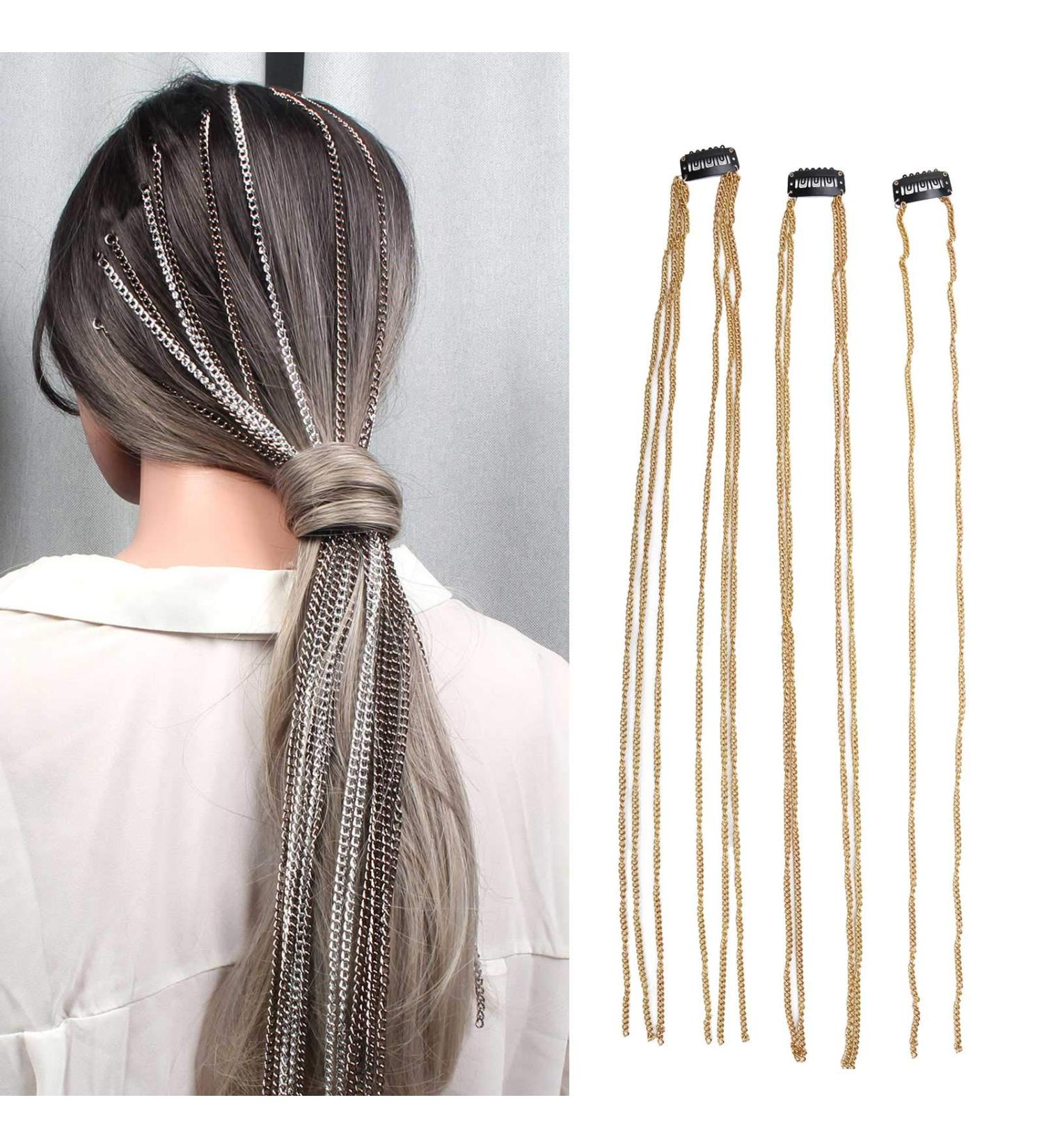 Shop Elegant Hair Clips & Chains for Extensions Wigs & Accessories | Stylish Hair Jewelry for Women & Girls - Buy Online on GoSupps.com