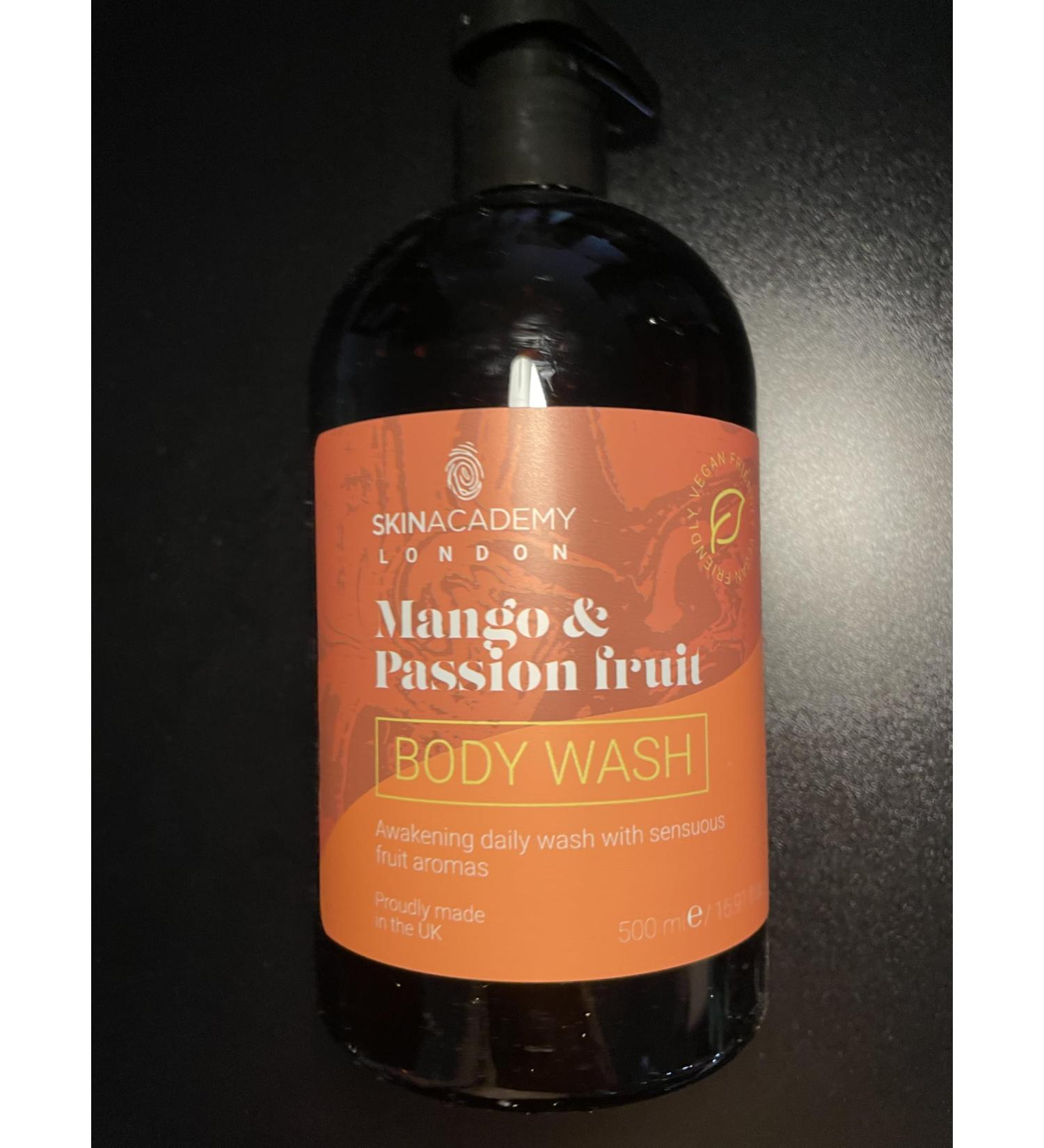 Skin Academy London | Mango + Passionfruit Body Wash | 500ml