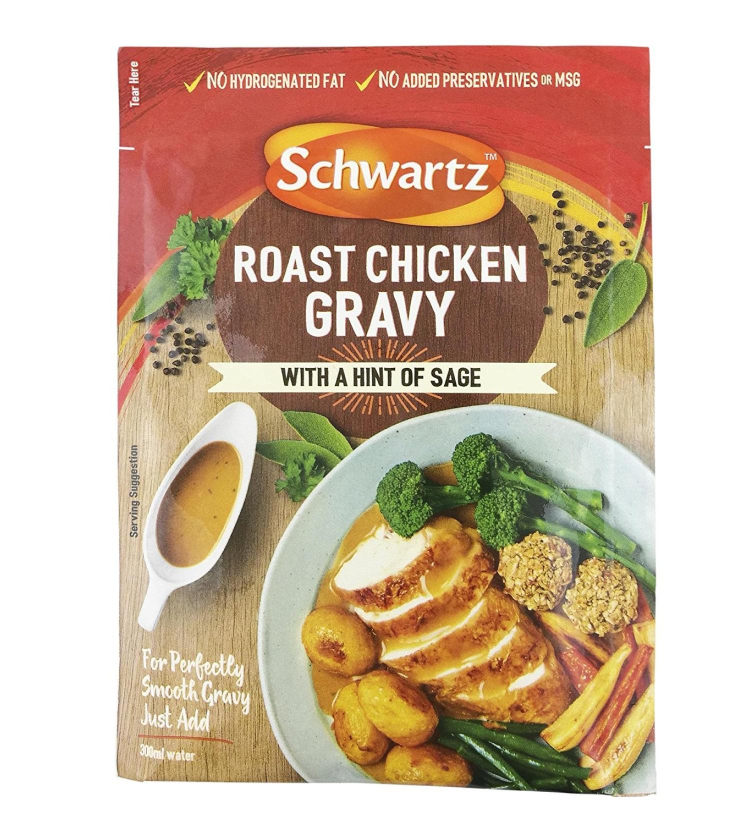 Schwartz Schwartz Roast Chicken Gravy Mix 24 x 26 g