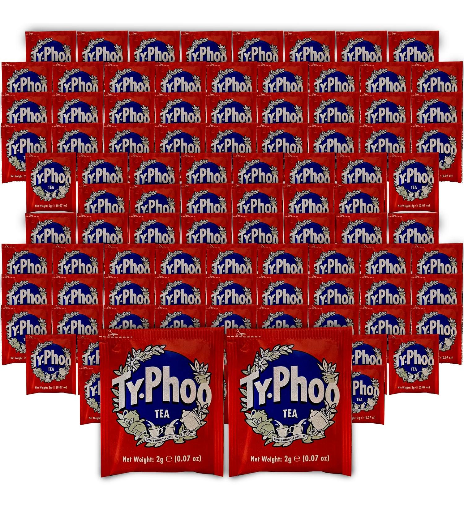 Typhoo Envelope Tea Bags (100 Pack) - Buy Online on GoSupps.com