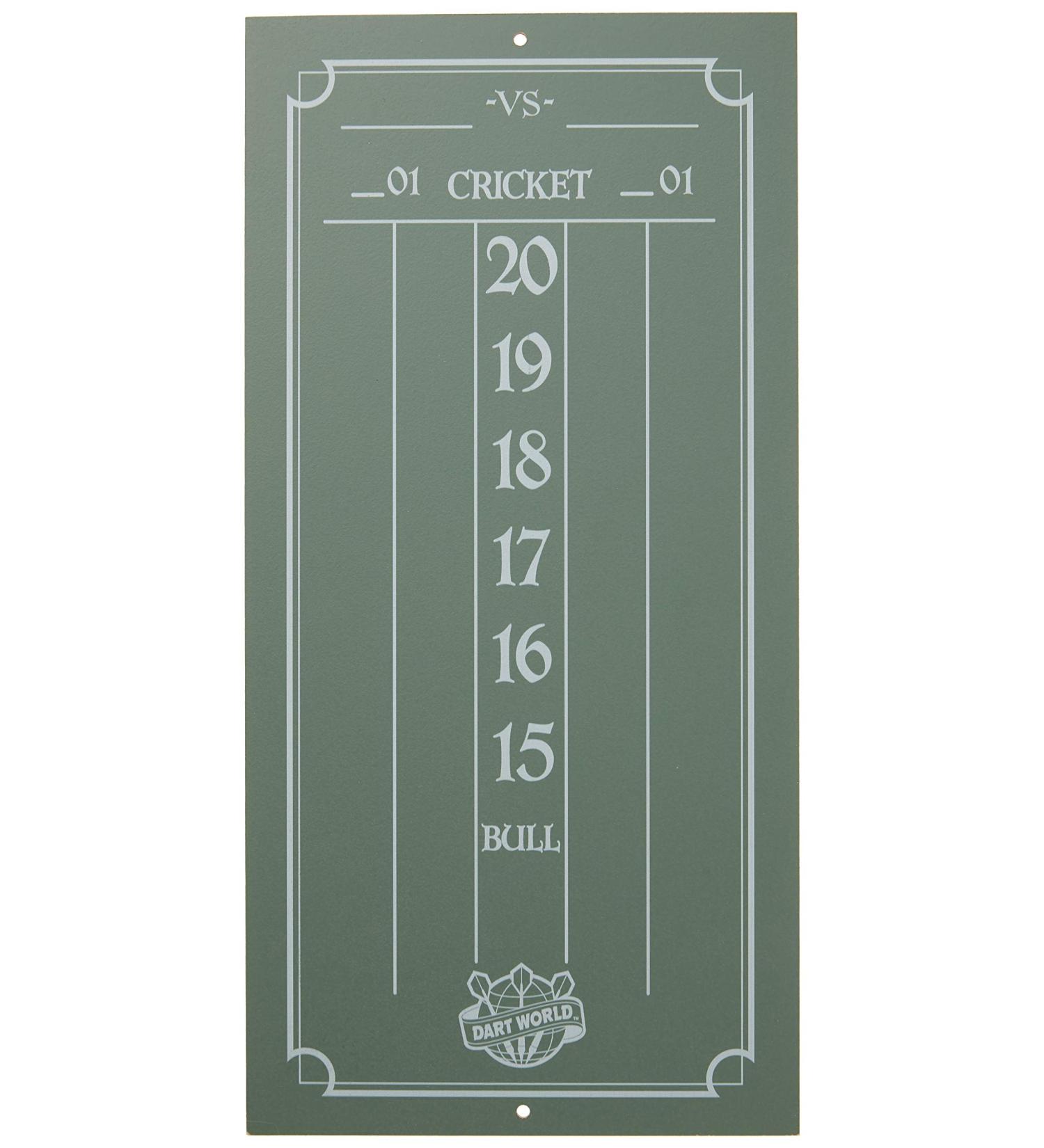 Dart World Mini Chalk Scoreboard - Compact and Convenient Dart Scoring Tool - Buy Online on GoSupps.com