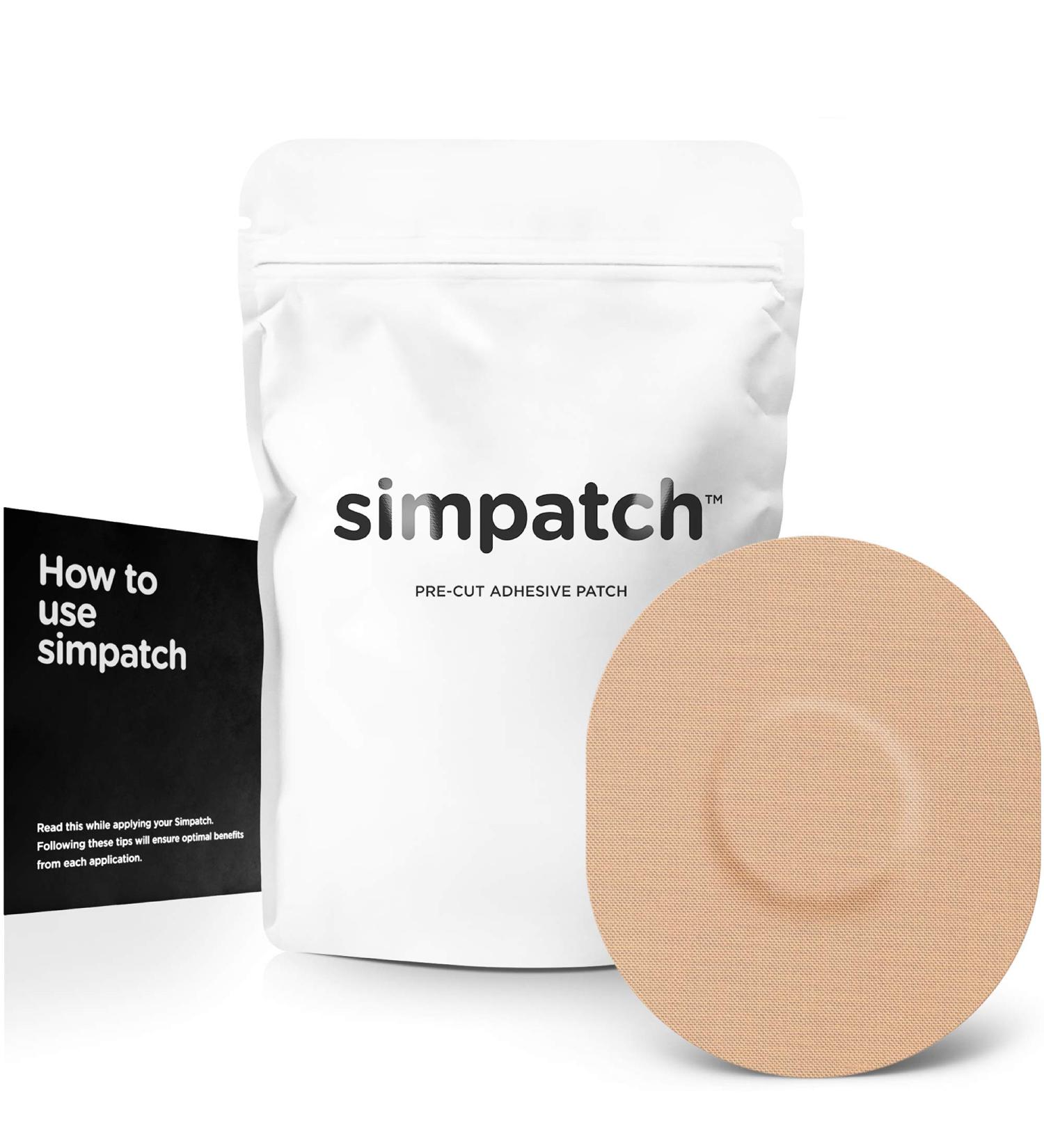 SIMPATCH Universal Adhesive Patch (25-Pack) - Waterproof CGM Patches in Beige for International Shipping - Buy Online on GoSupps.com