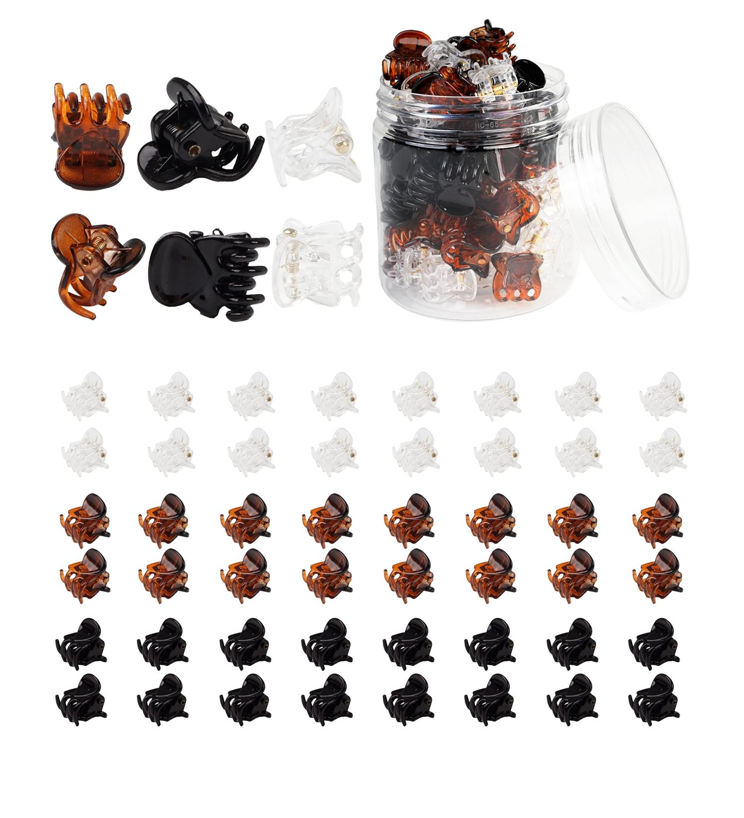 48 Pcs Mini Hair Clips - Non-Slip Strong Grip Small Claw Clips for Thin Hair - Buy Online on GoSupps.com