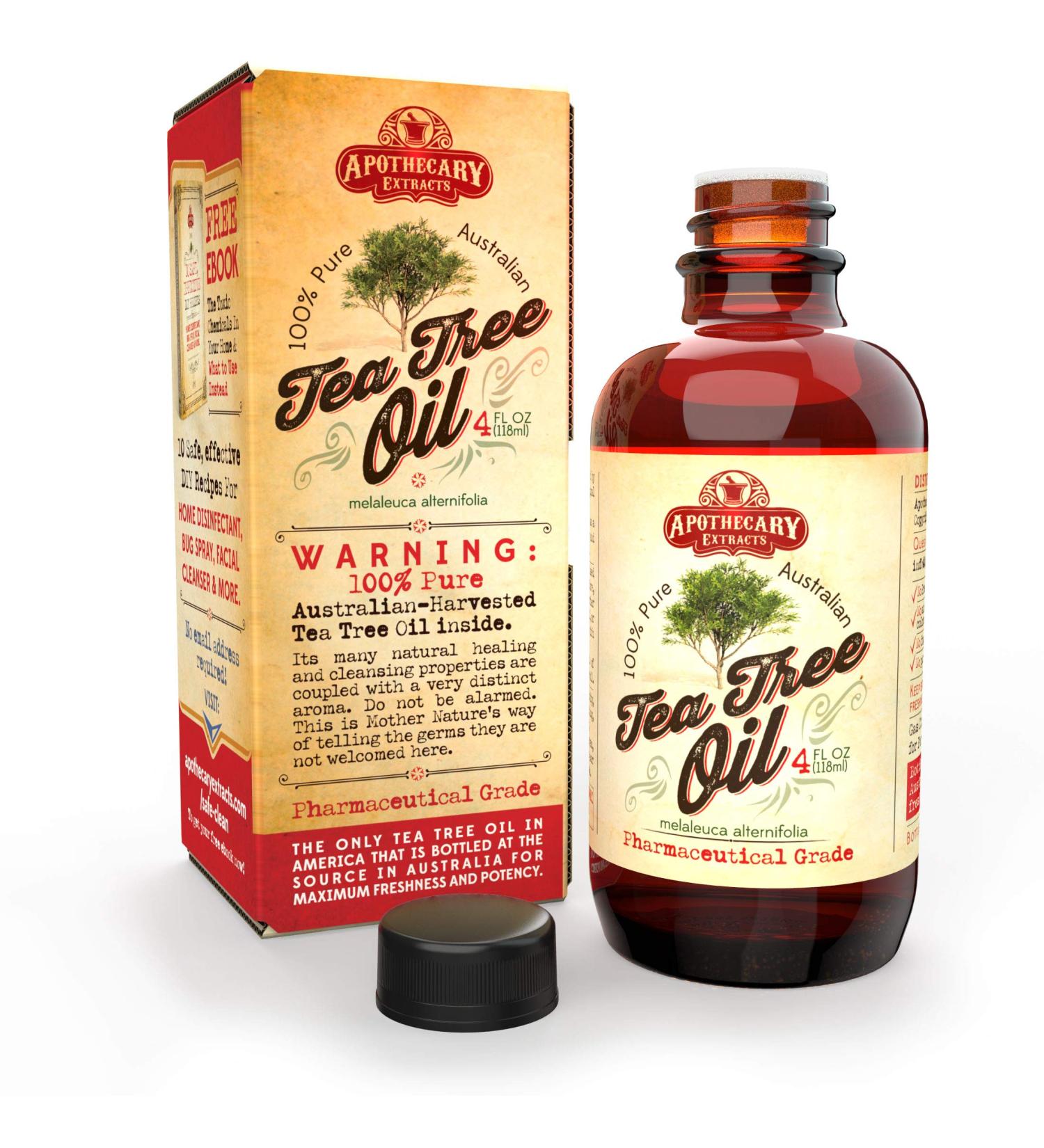 Buy 4-Ounce Tea Tree Oil - International Shipping | Best Quality & Value - Buy Online on GoSupps.com