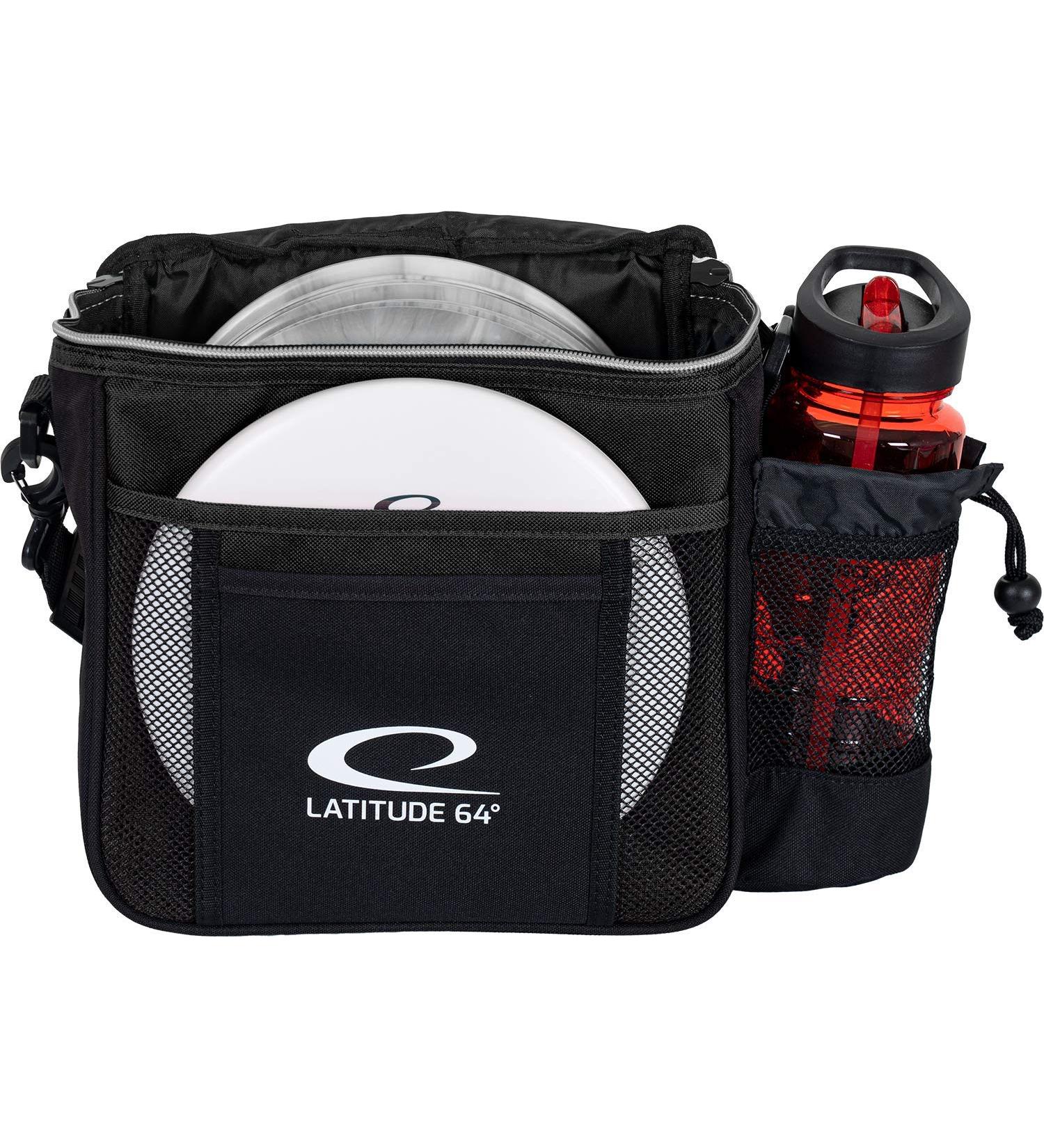 DD Dynamic Discs Latitude 64 Slim Disc Golf Bag - Lightweight & Durable | Ideal for Beginners | 8-10 Disc Capacity | Black - Buy Online on GoSupps.com