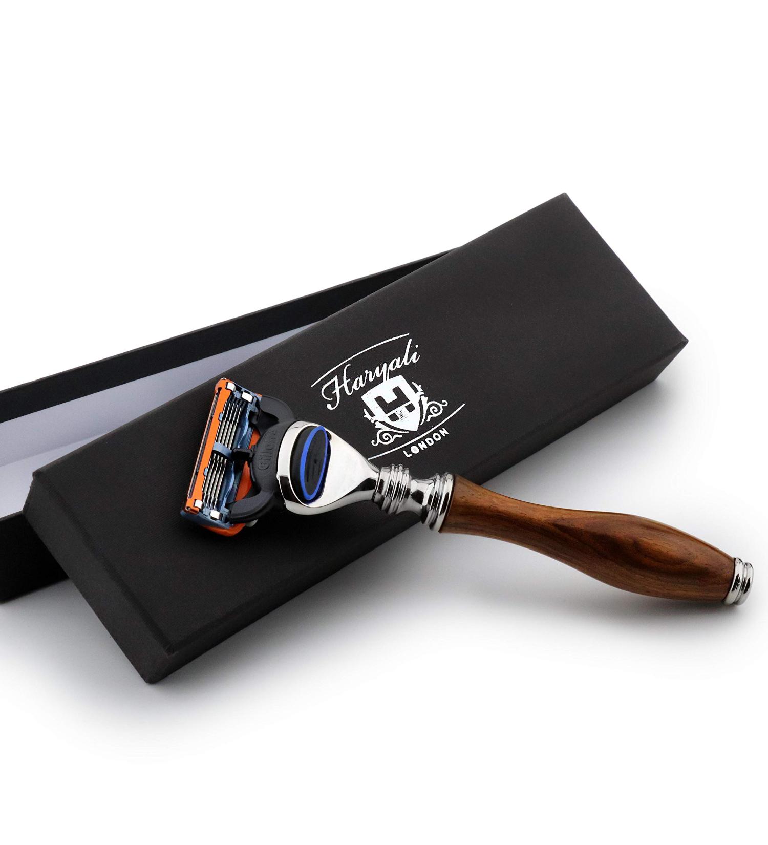 Haryali London 5-Blade Razor for Men & Women | Perfect Wet Shaving & Compatible with All 5-Edge Cartridges - Shop Now! - Buy Online on GoSupps.com