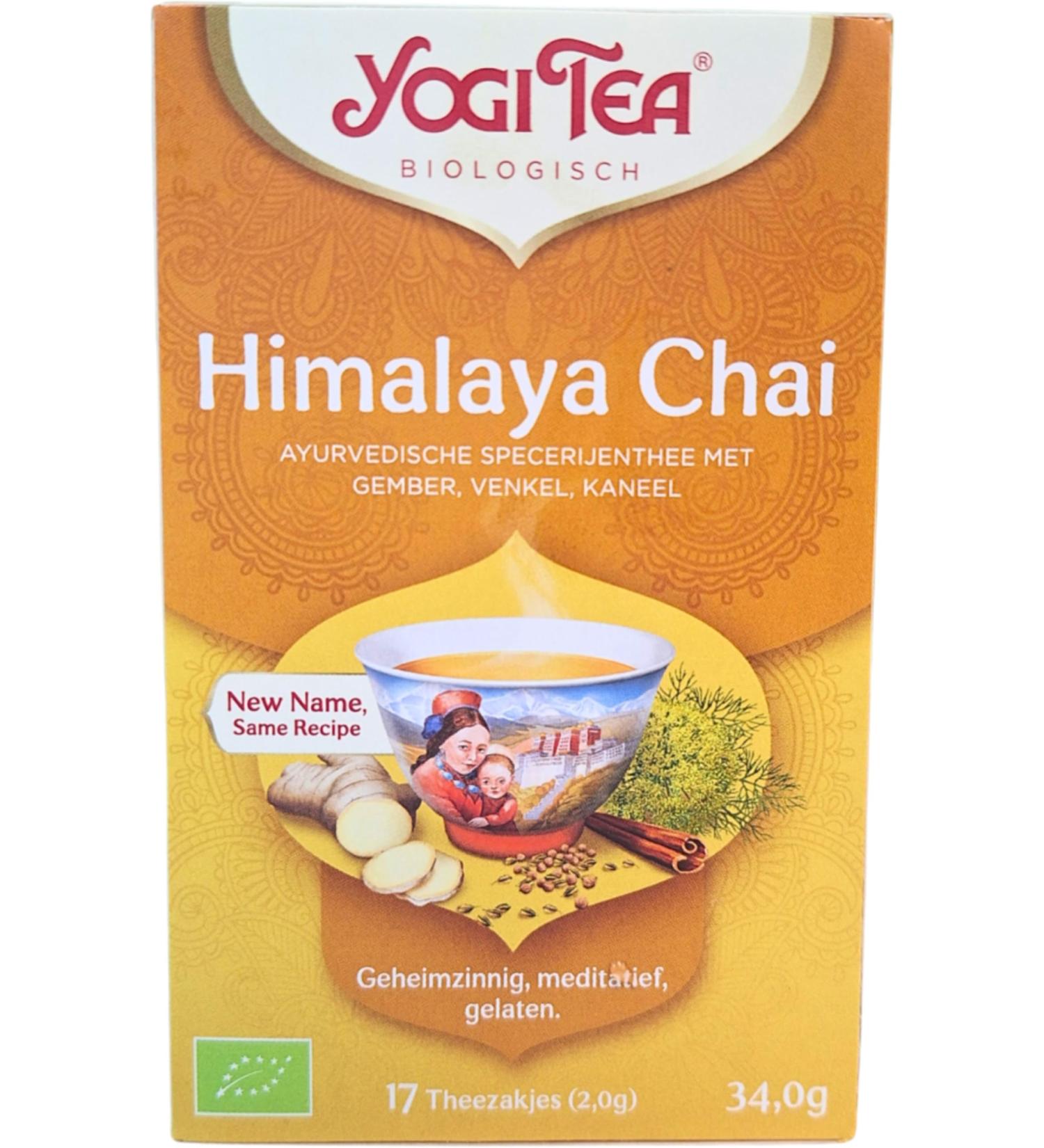  Yogi Tea Yogi Tea Himalayan Organic Tea 17 Bags - Buy Online on GoSupps.com