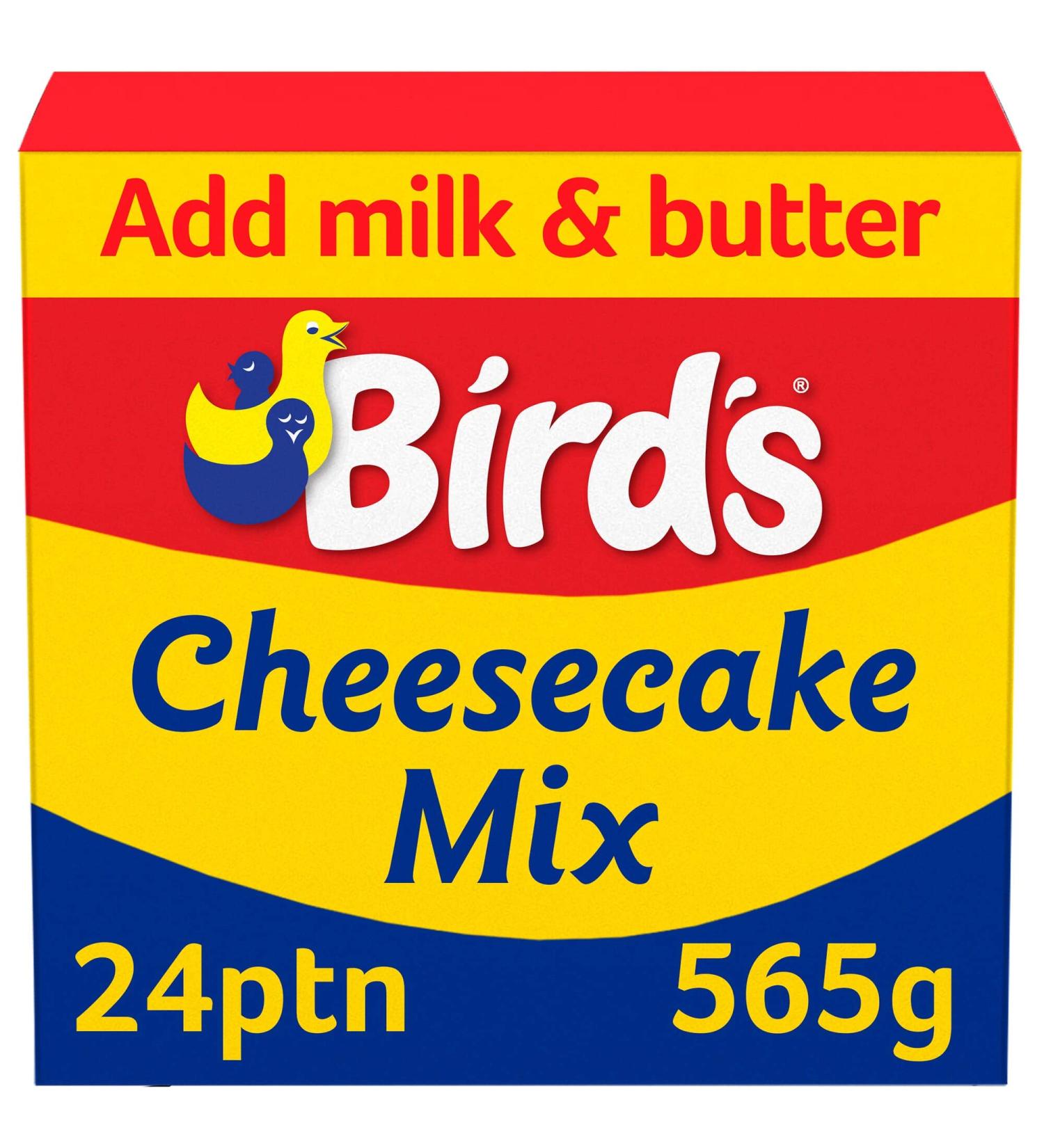 Birds Cheesecake Filling & Base Mix - 6x24ptn