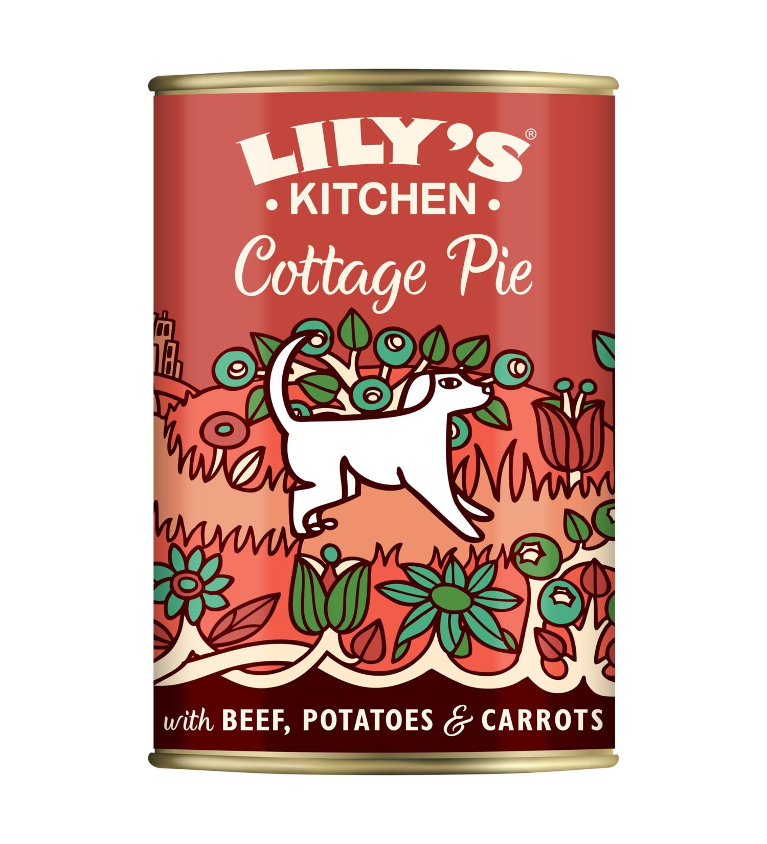 Lily's Kitchen Natural Wet Dog Food - Grain-Free Meat Potato Casserole 6x400g | Healthy Adult Dog Meals - Buy Online on GoSupps.com