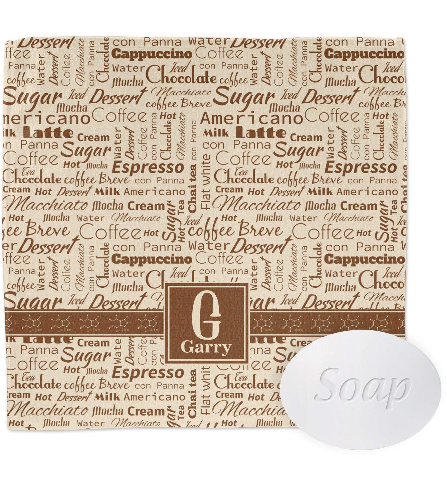 YouCustomizeIt Personalized Coffee Lover Washcloth