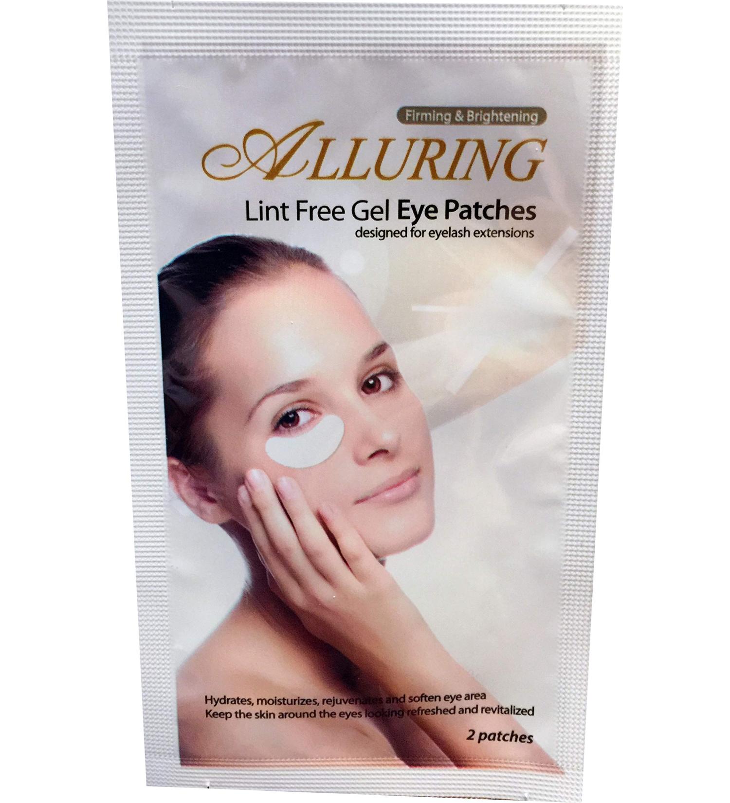 Banana Shape Collagen Eye Pads - 50 Pairs for Alluring Eyelash Extensions & Anti-Wrinkle Care - Buy Online on GoSupps.com