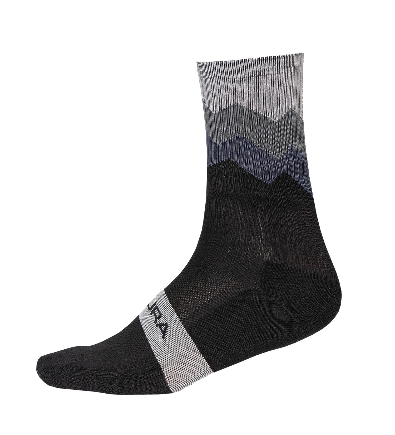 Buy Endura Men's Jagged Cycling Socks L-XL Black | Best International Shipping & Quality Cycling Gear - Buy Online on GoSupps.com