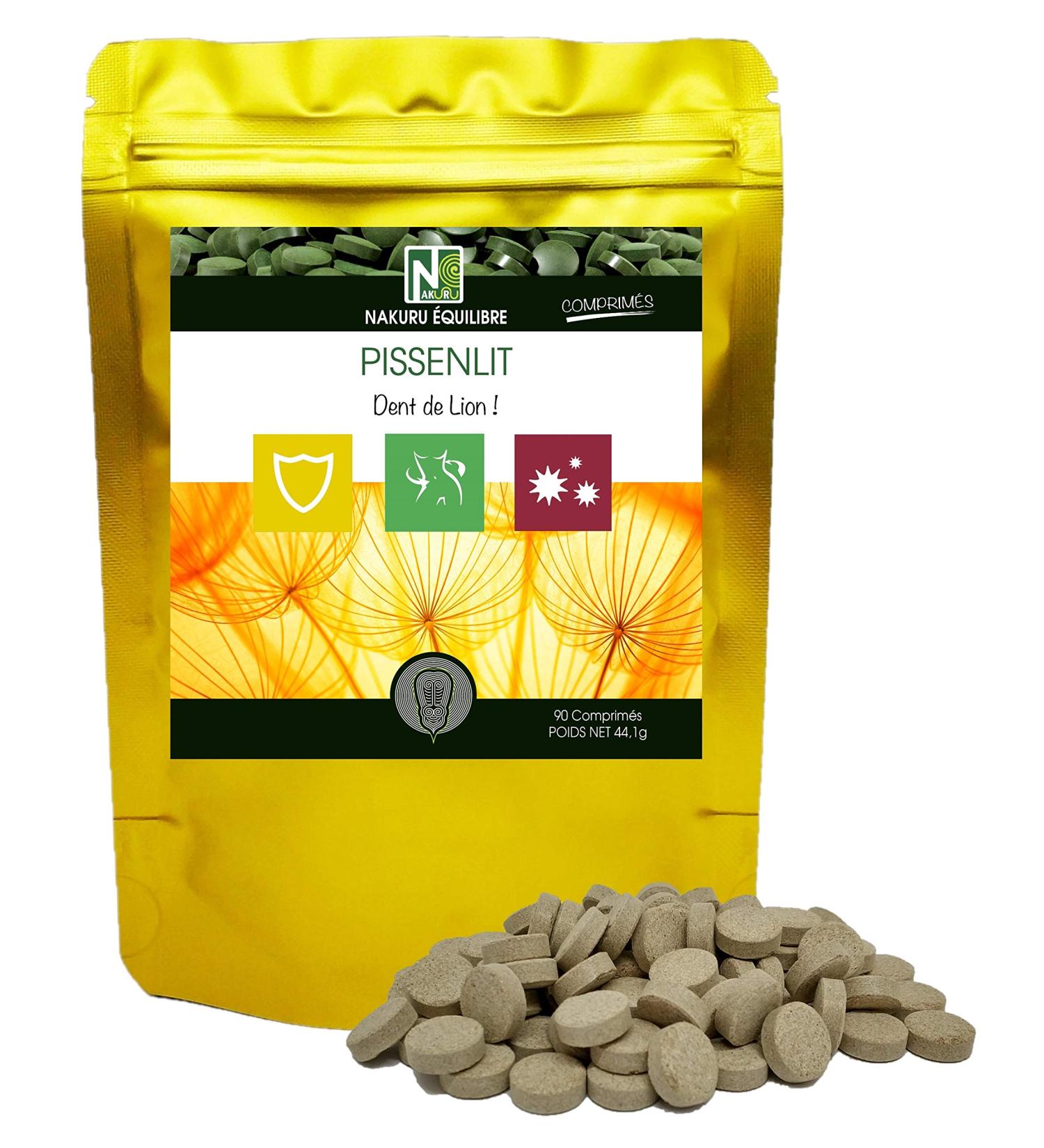 NAKURU | Dandelion | 90 Tablets of 490mg | Balance Range | Made in France | Lion s Tooth!  - Buy Online on GoSupps.com