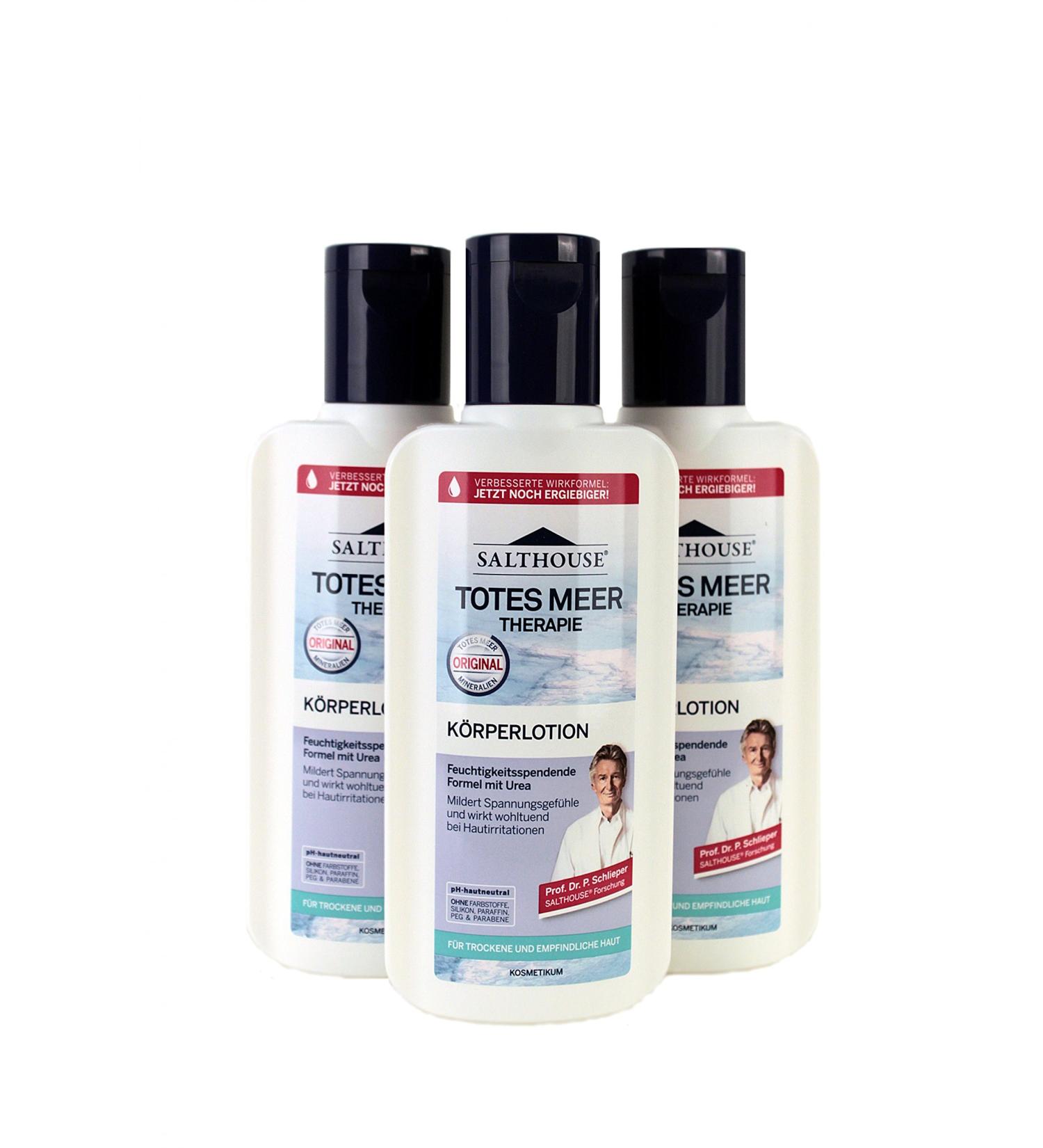 Salthouse Dead Sea Therapy Body Lotion 3 x 250 ml