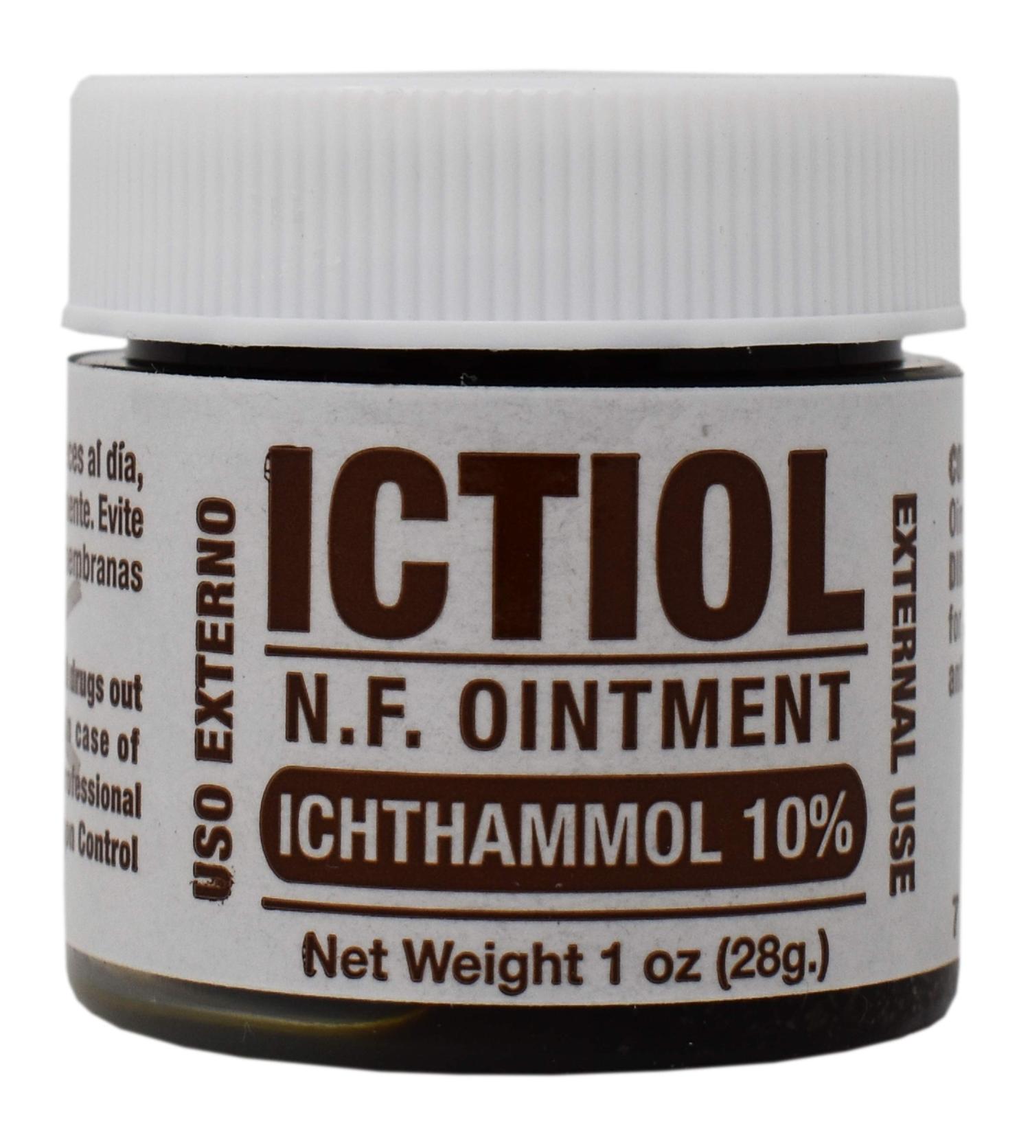 Ichthammol 10% Ointment for Skin Conditions - Fast Relief | ICTIOL - Buy Online on GoSupps.com