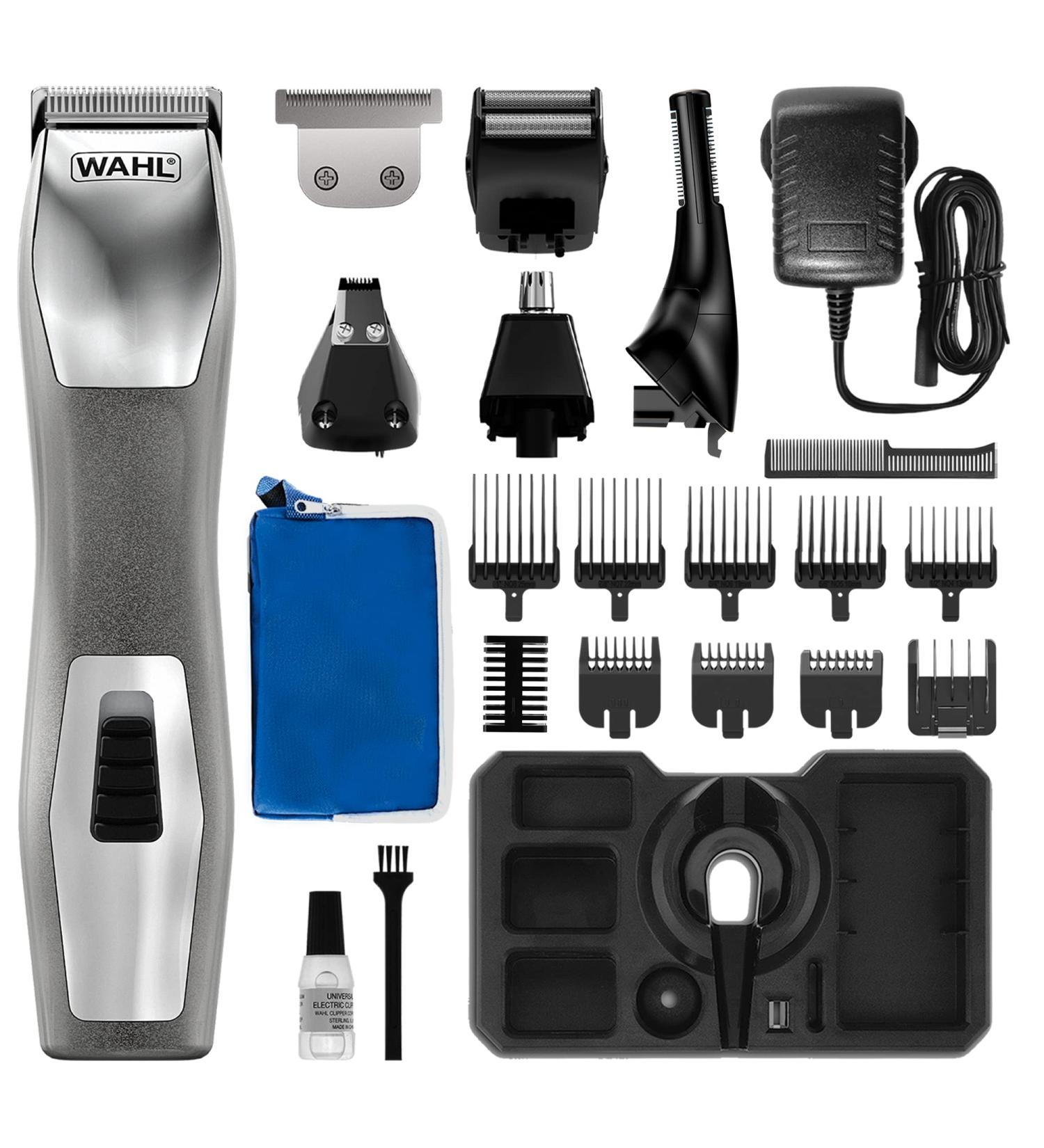Wahl Chromium 11-in-1 Multigroomer - Men's Beard, Body, and Eyebrow Trimmer - Buy Online on GoSupps.com