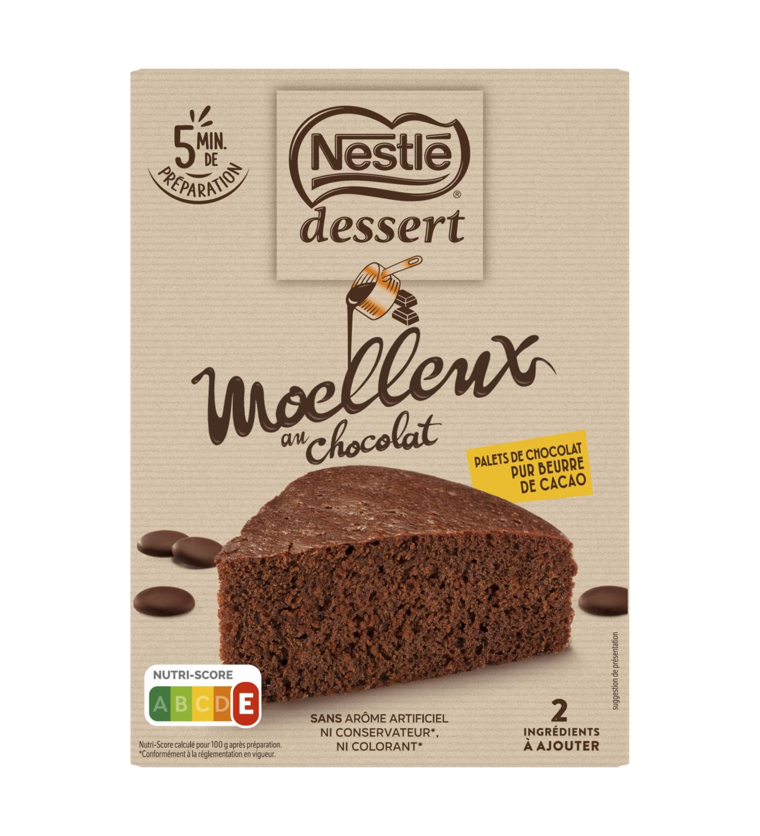 Nestl Dessert - Pr paration pour G teau - Moelleux au Chocolat - 344g Moelleux Chocolat - Buy Online on GoSupps.com