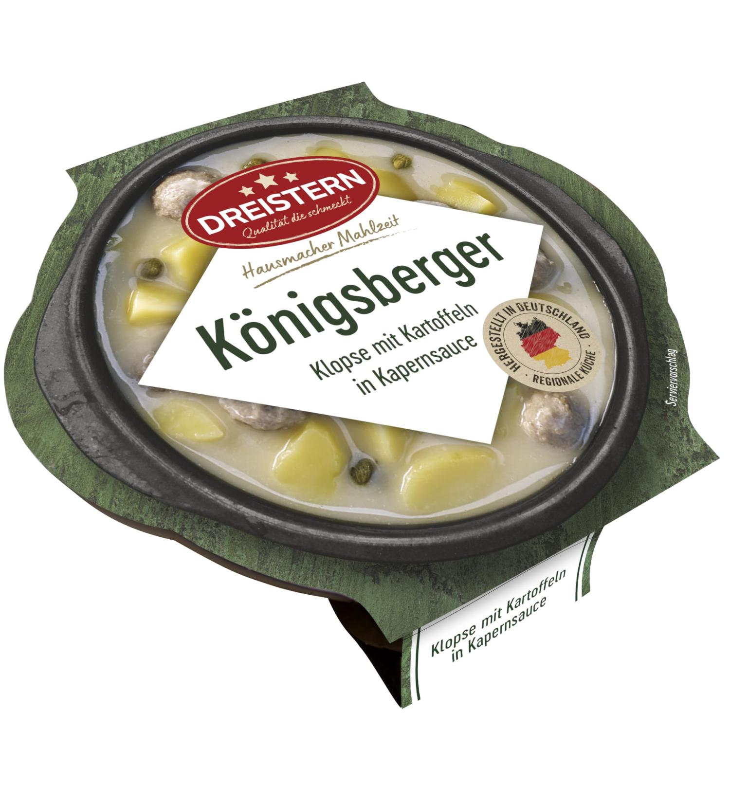 K nigsberger Klopse with Potatoes - Dreistern 400g | Authentic German Cuisine | International Shipping - Buy Online on GoSupps.com