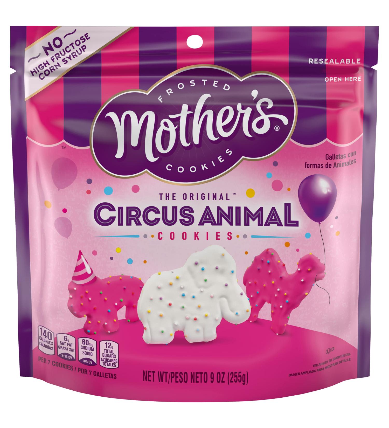 Mother's Circus Animal Cookies 9oz - Delicious and Fun Snack for All Ages - Buy Online on GoSupps.com