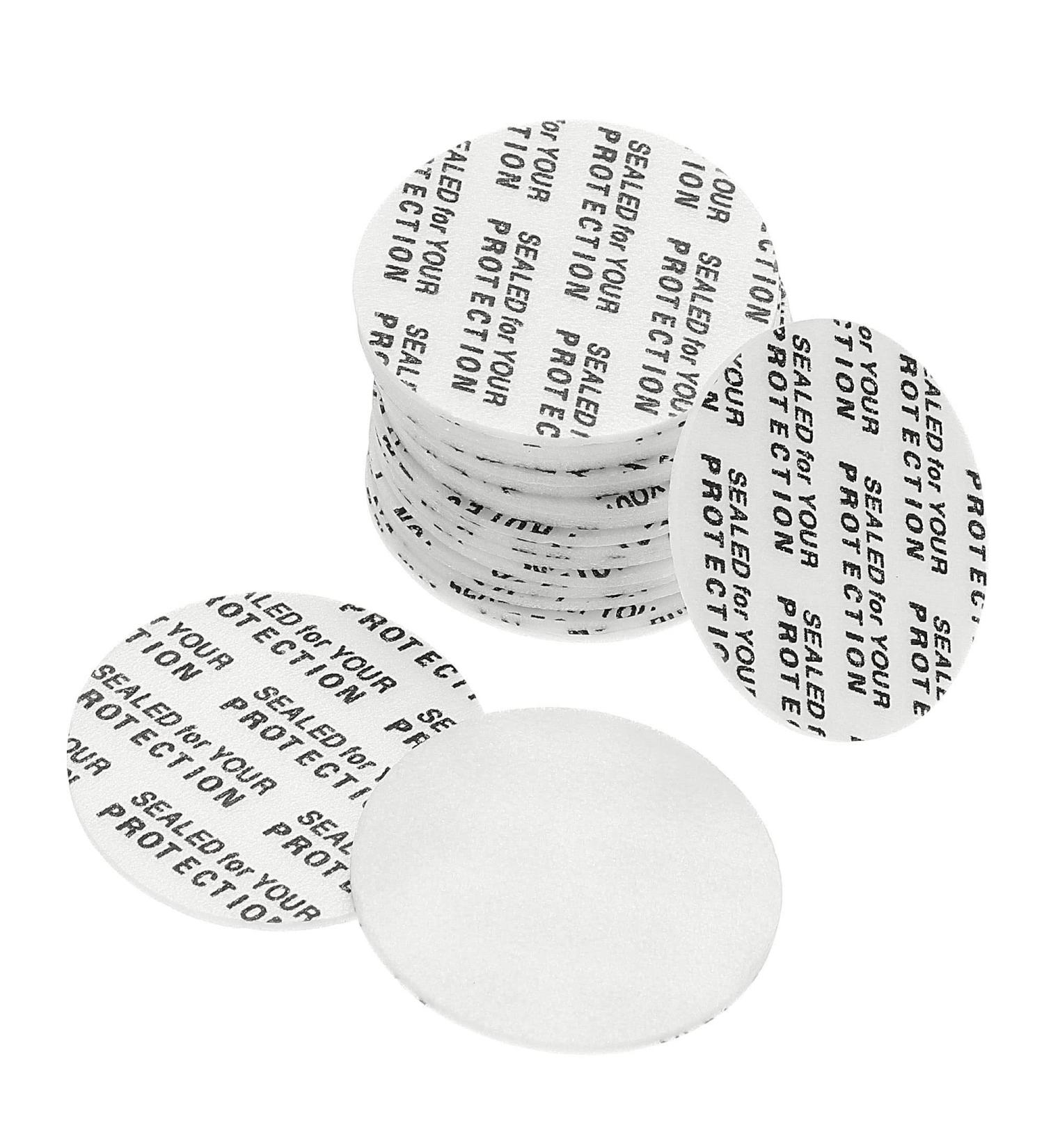 PATIKIL 28mm/1.1" Foam Lid Liner 100 Pack PS Foam Resistant Tamper Pressure Sensitive Seal for Bottle Cap Liners Seals - Buy Online on GoSupps.com