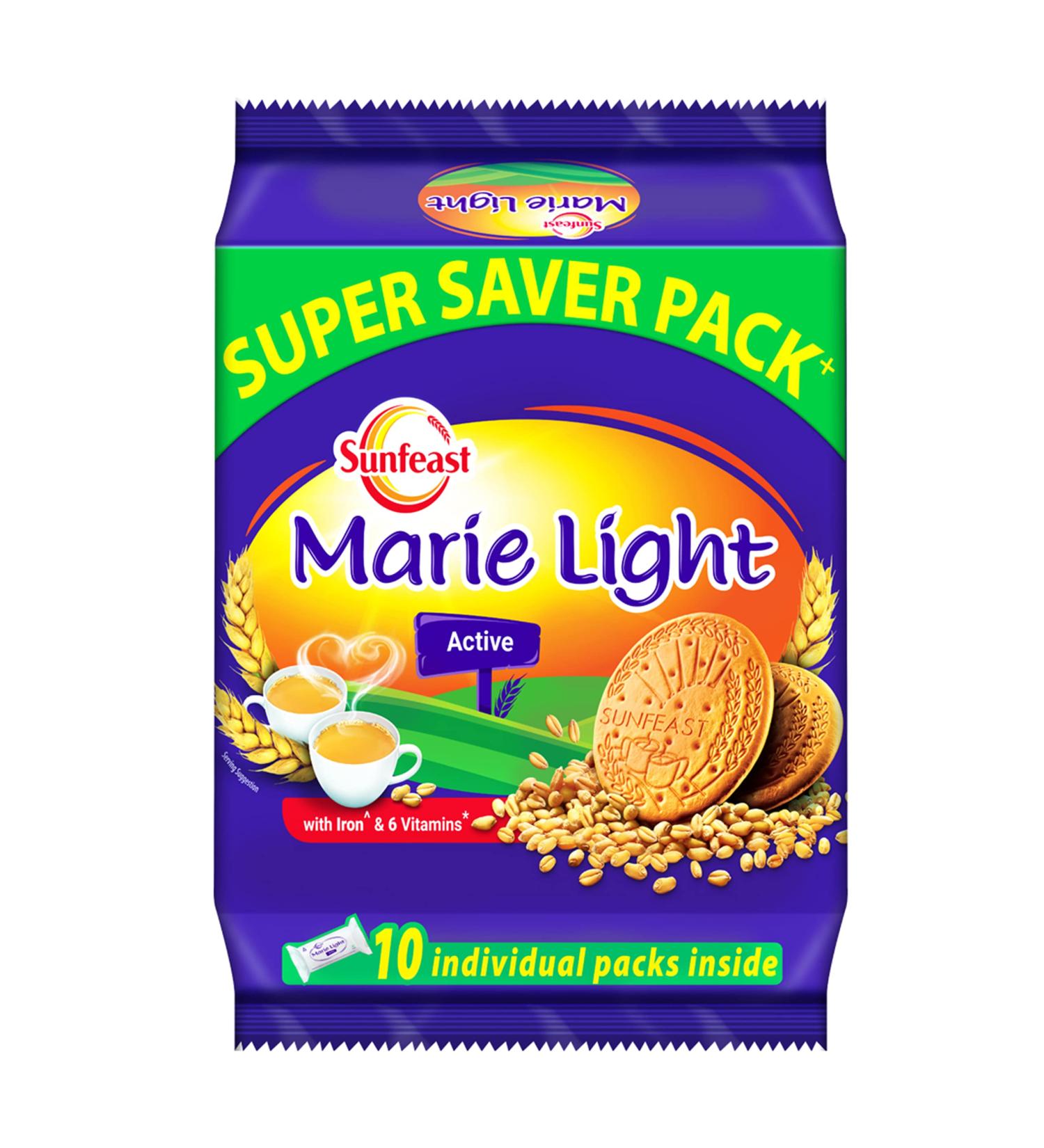 Sunfeast Marie Light Rich Taste Bag 1kg - Premium Quality Biscuits for Snacking - Buy Online on GoSupps.com